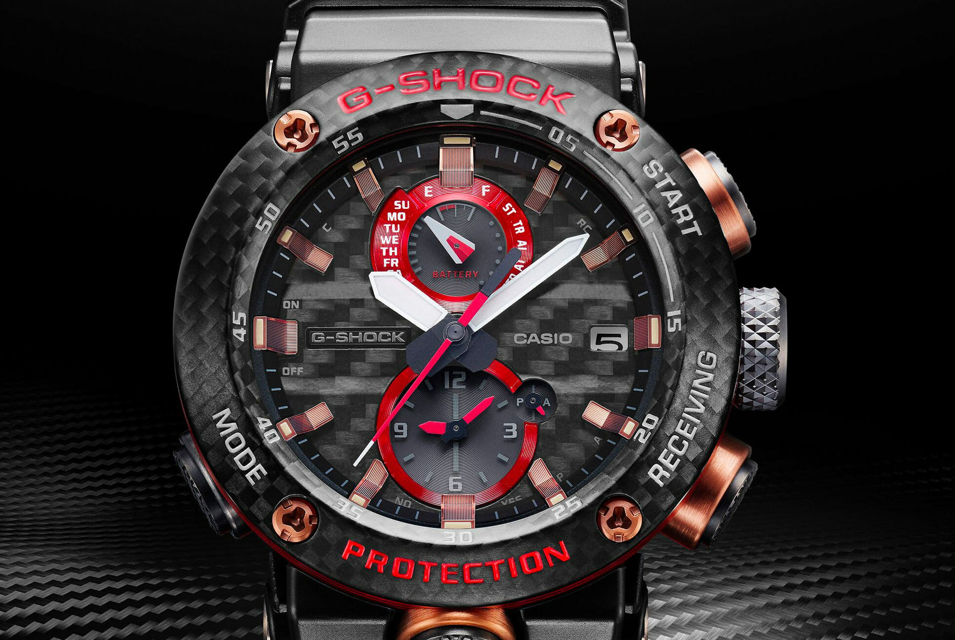 casio gravity master carbon