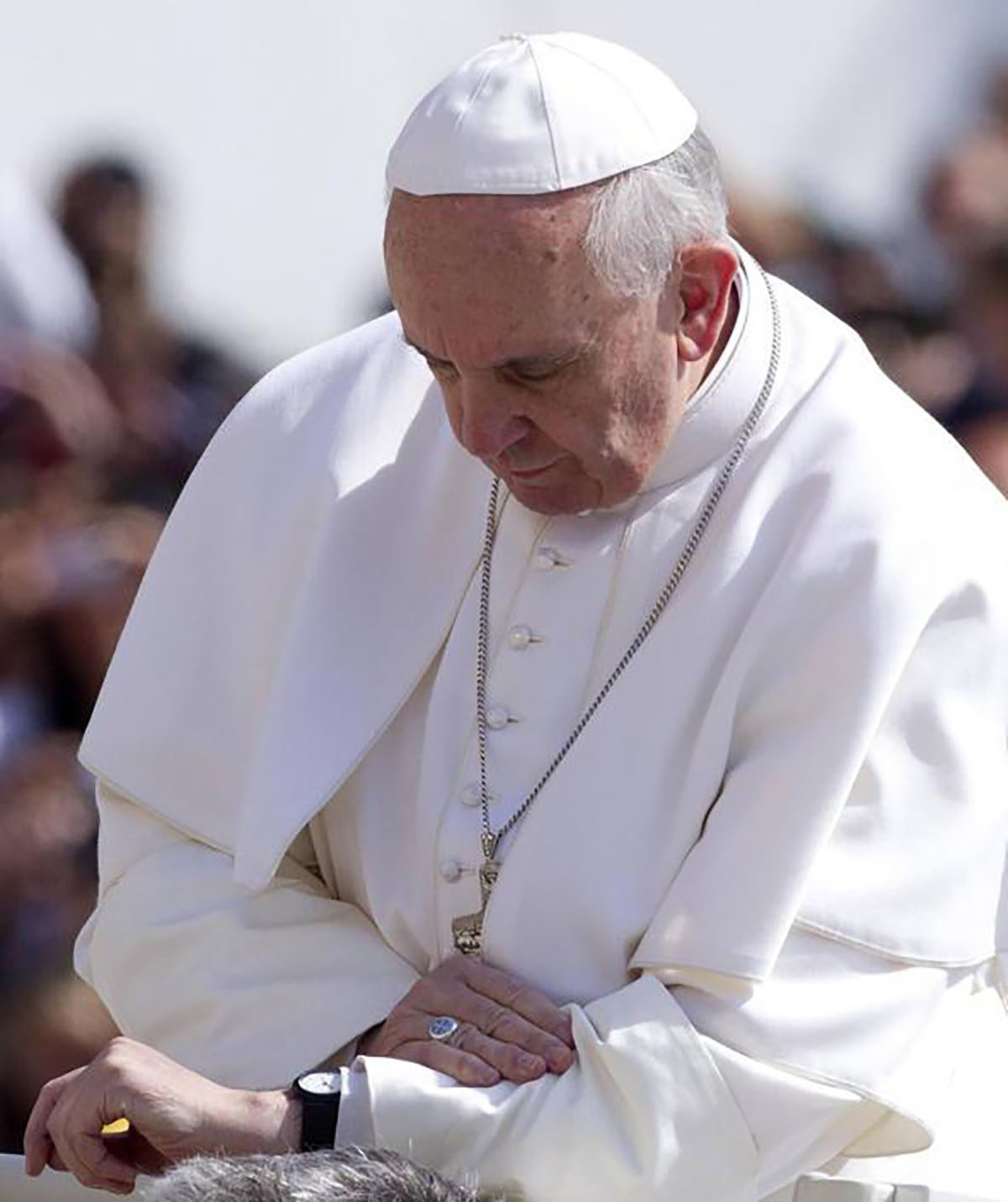 pope francis watch casio