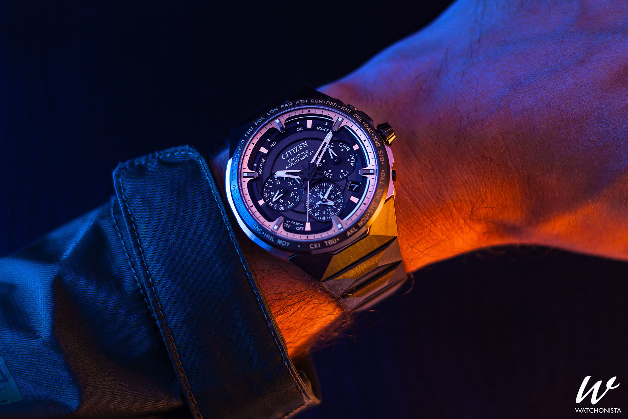 citizen satellite wave gps f950 titanium