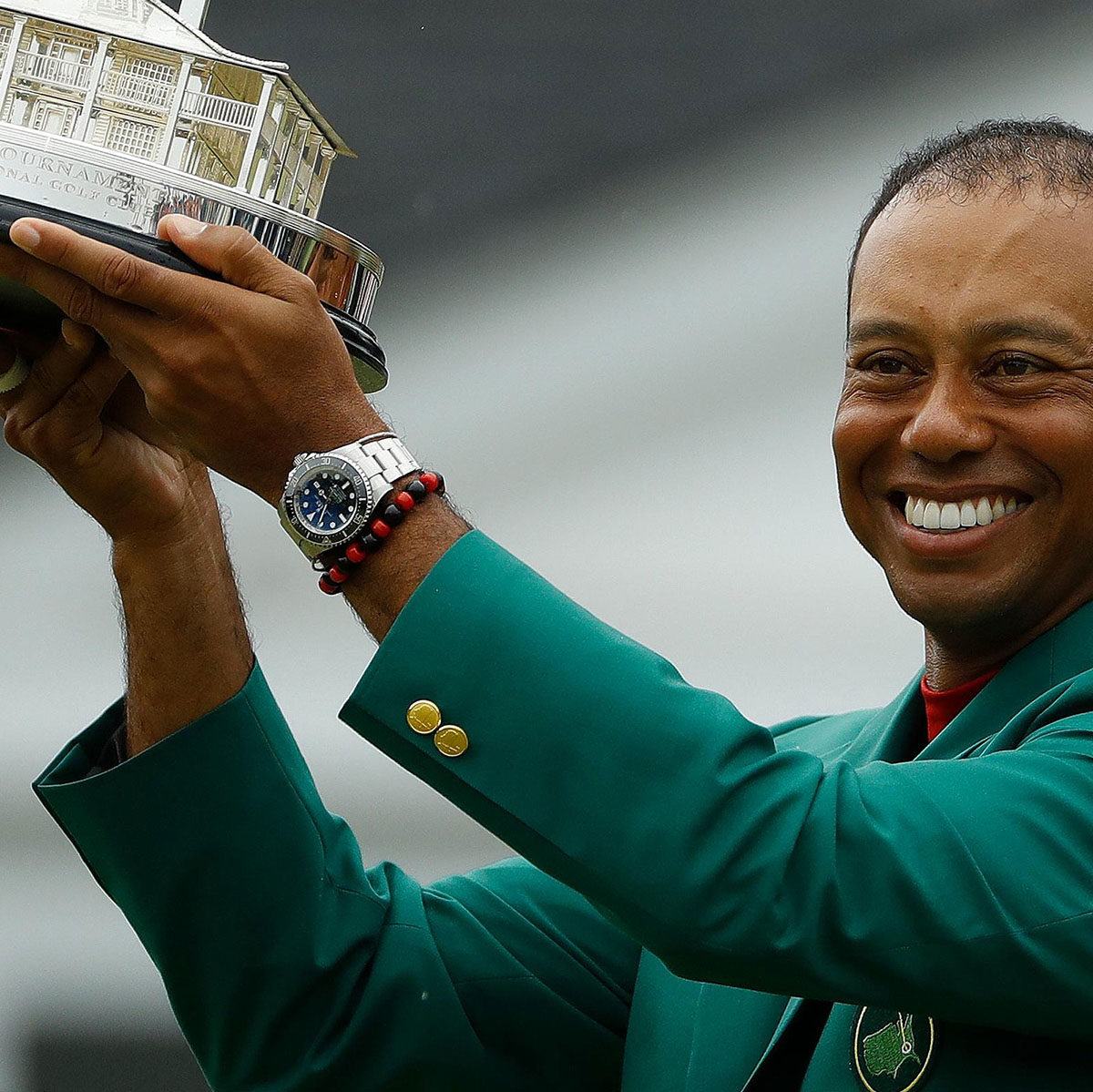 tiger woods masters rolex