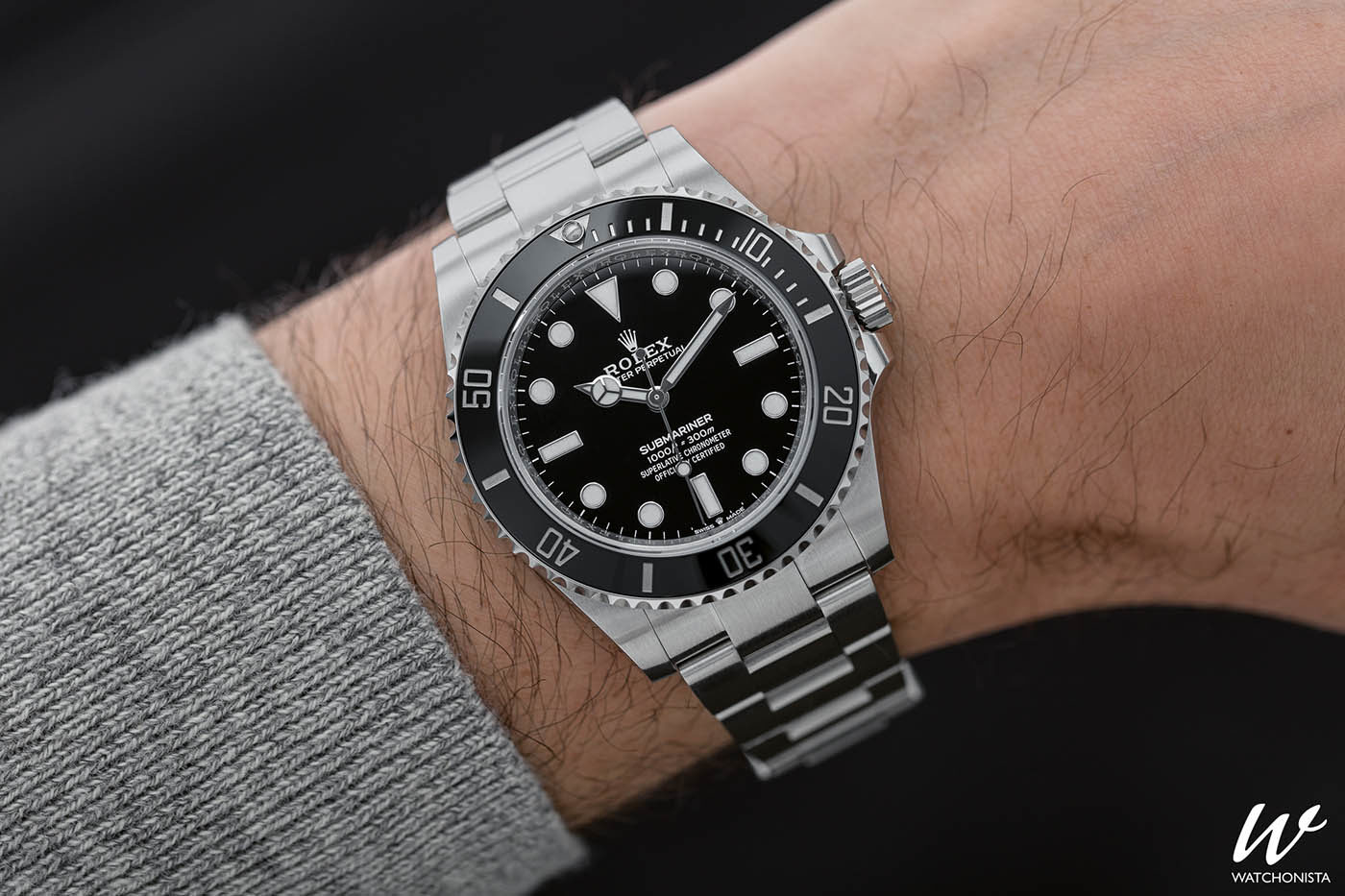 rolex 114060 thickness