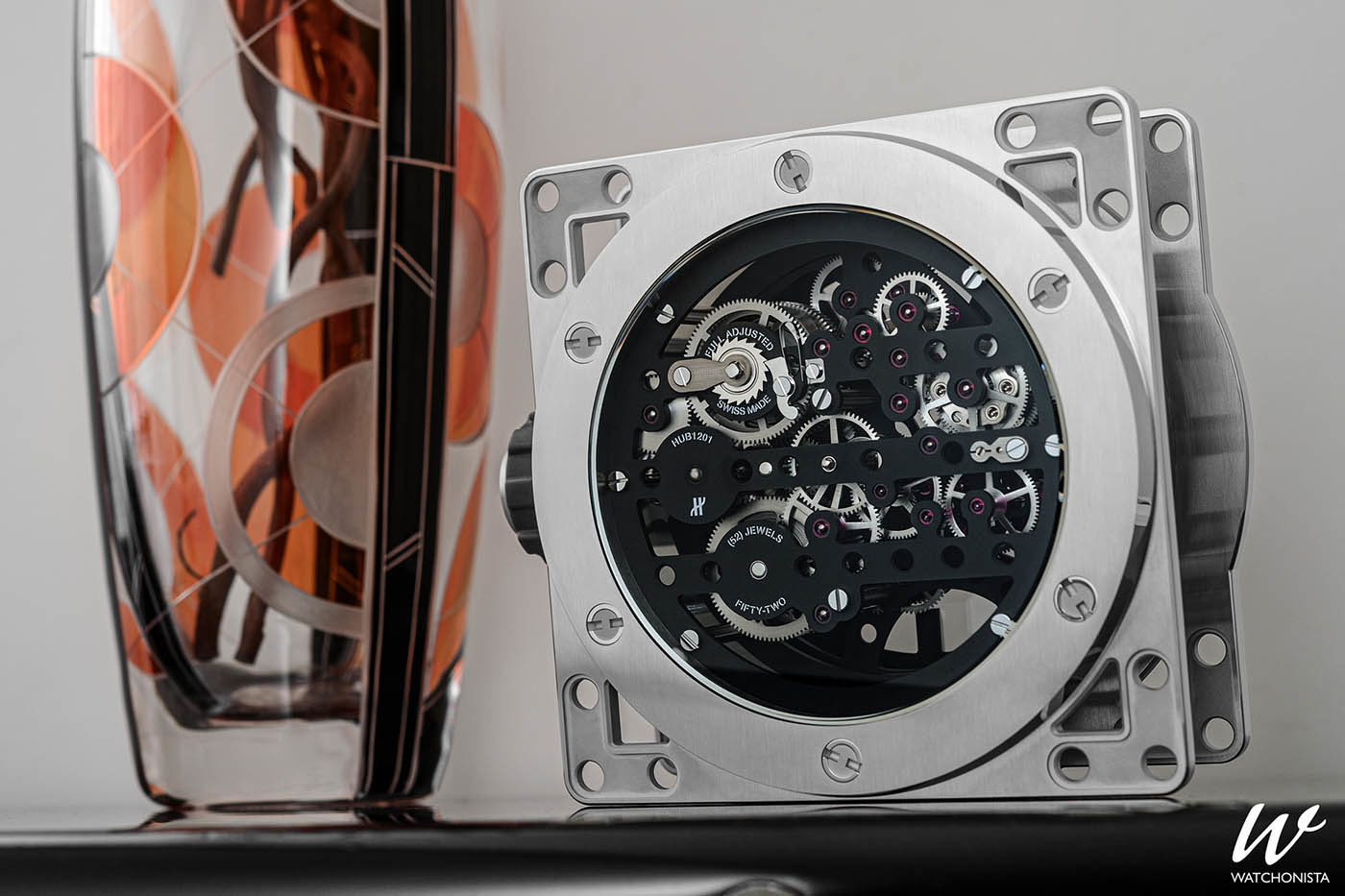 Unwinding With Watchonista At Home With The Hublot MECA10 Table Clock