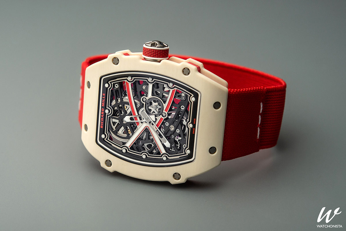 Charles leclerc hublot streamlined watch