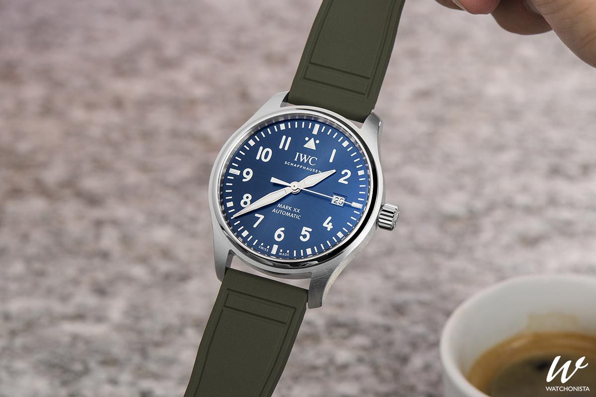 Strap Decisions Exploring New IWC Colored Rubber Straps and Pilot’s