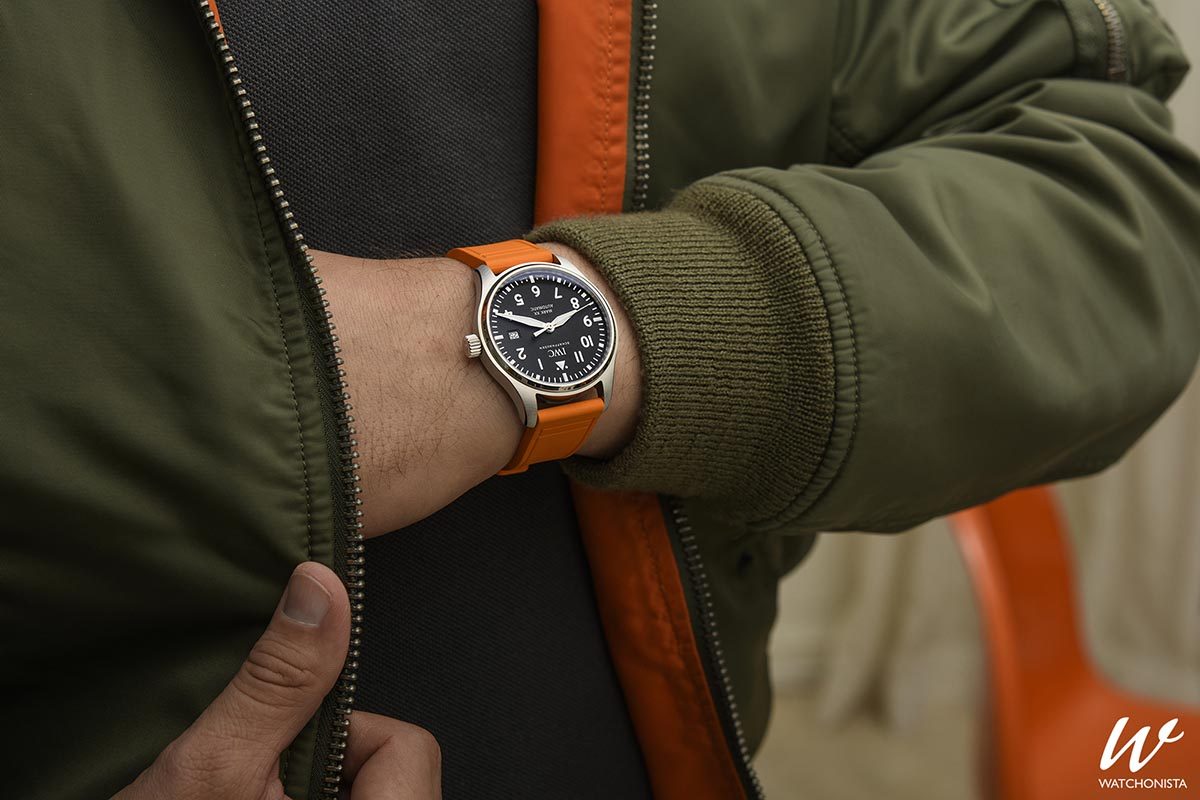 Strap Decisions Exploring New IWC Colored Rubber Straps and Pilot’s