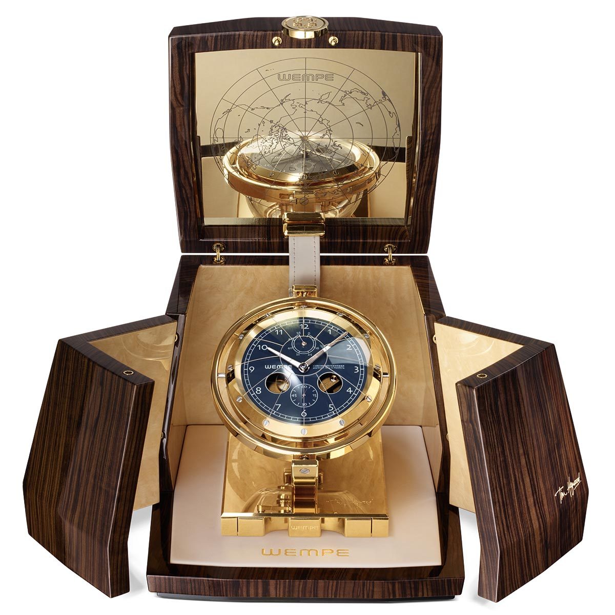 WEMPE Glashütte Taps Yachting Legend Tim Heywood for Exquisite New