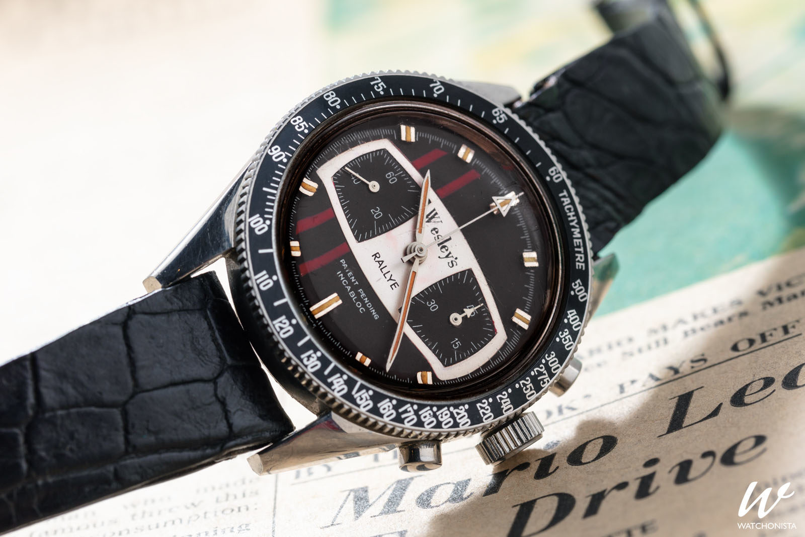 yema mario andretti watch