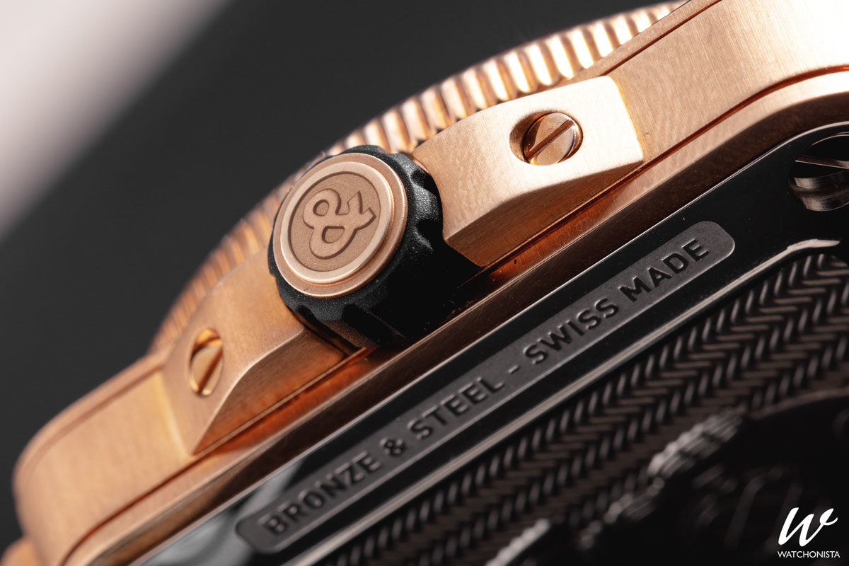 bell & ross diver green bronze