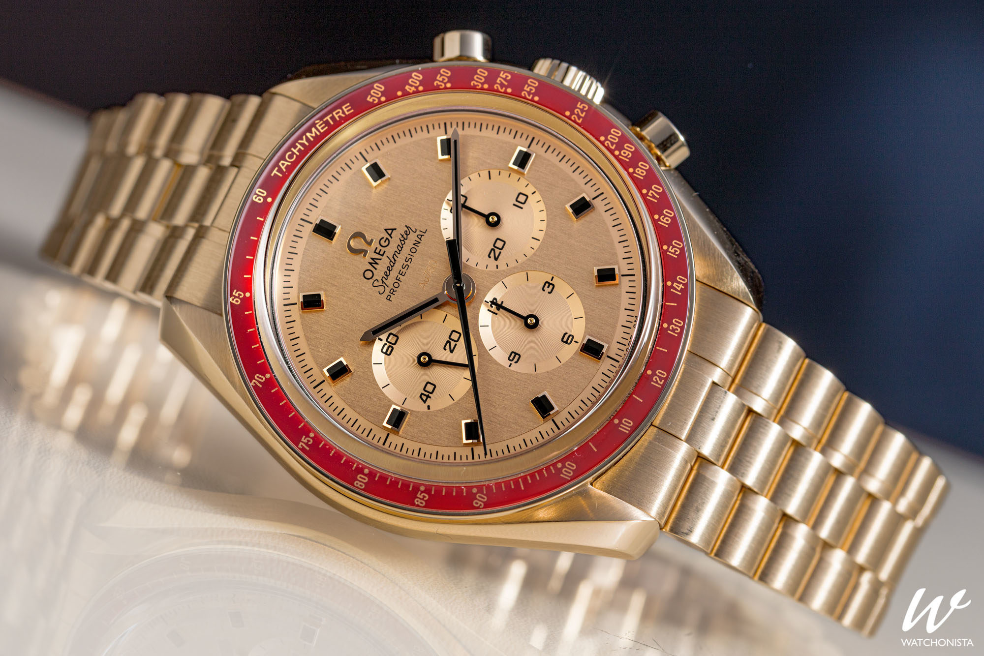 omega moonshine speedmaster