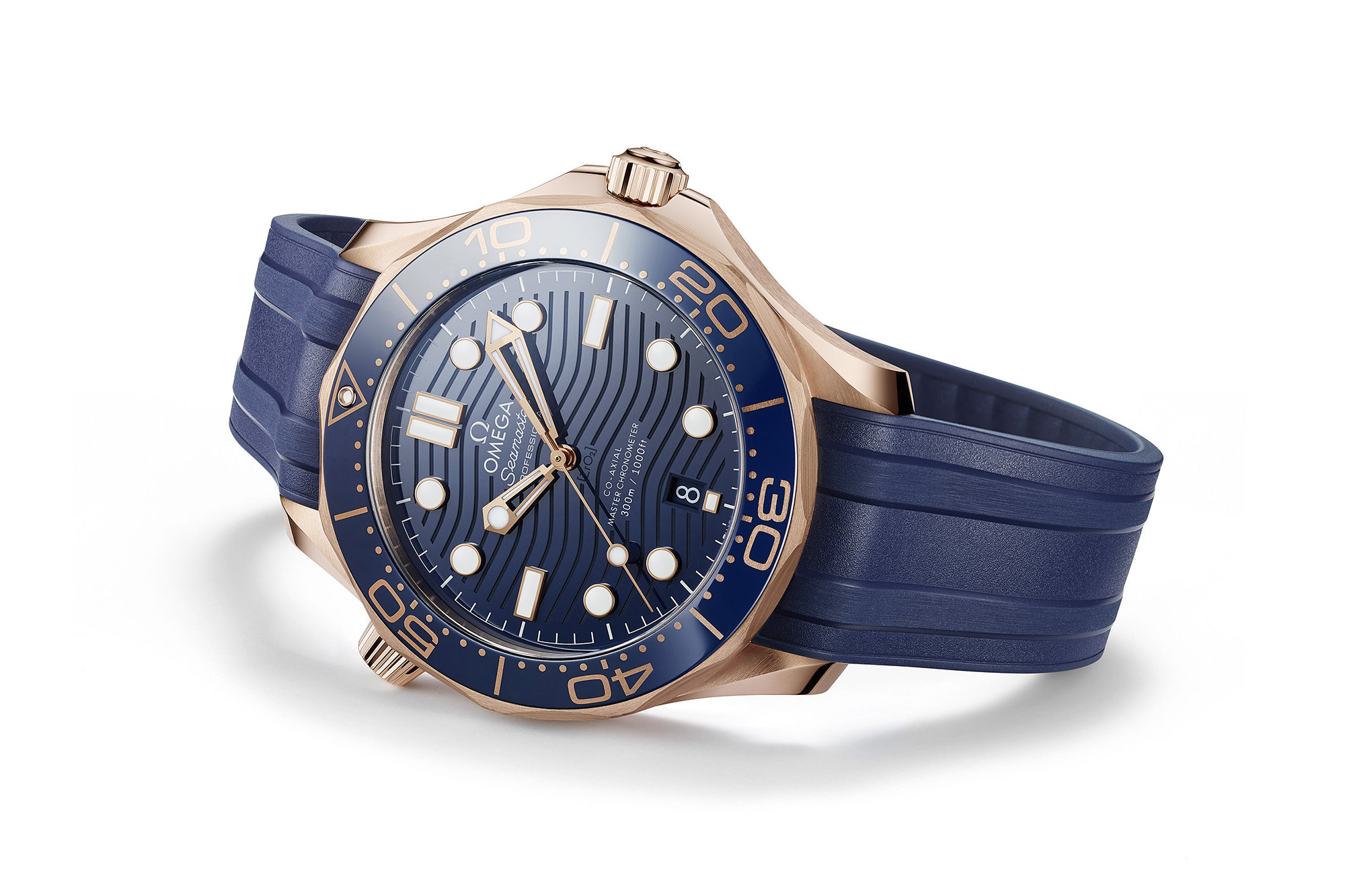 omega seamaster diver gold