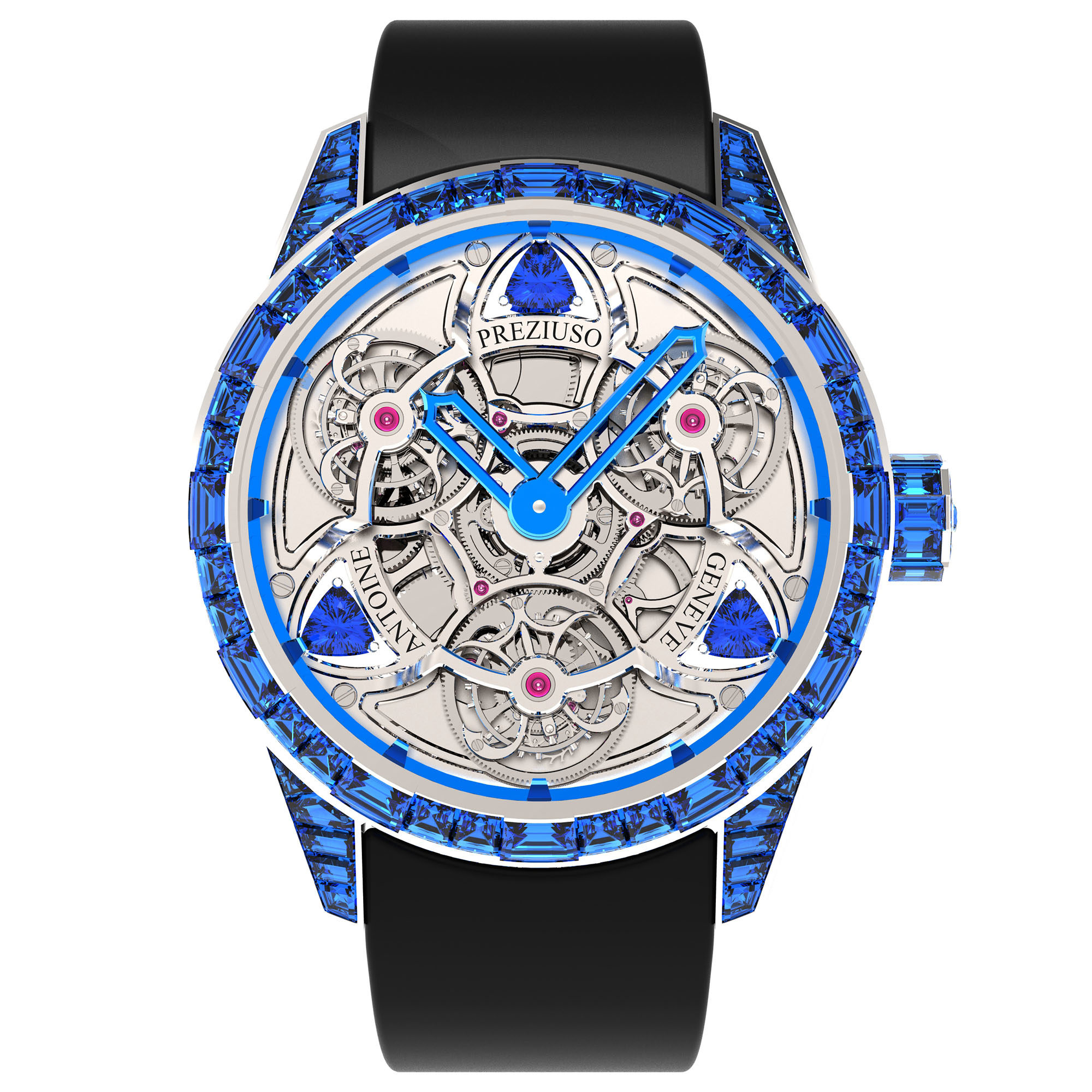 Antoine Preziuso TTR3 Blue Equalizer Frequencies | Watchonista