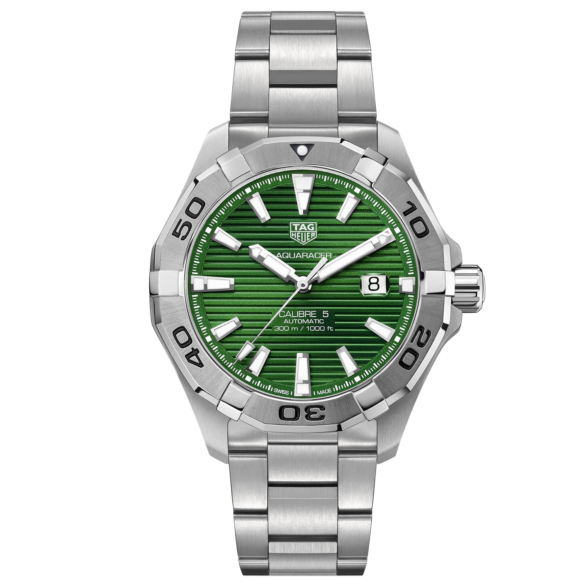 tag heuer green dial