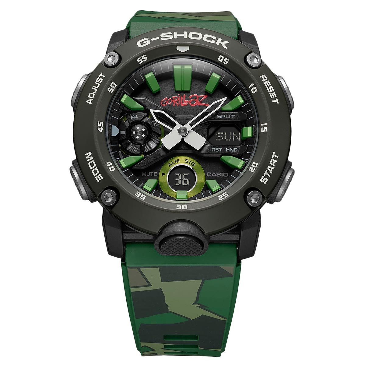 casio g shock gorillaz