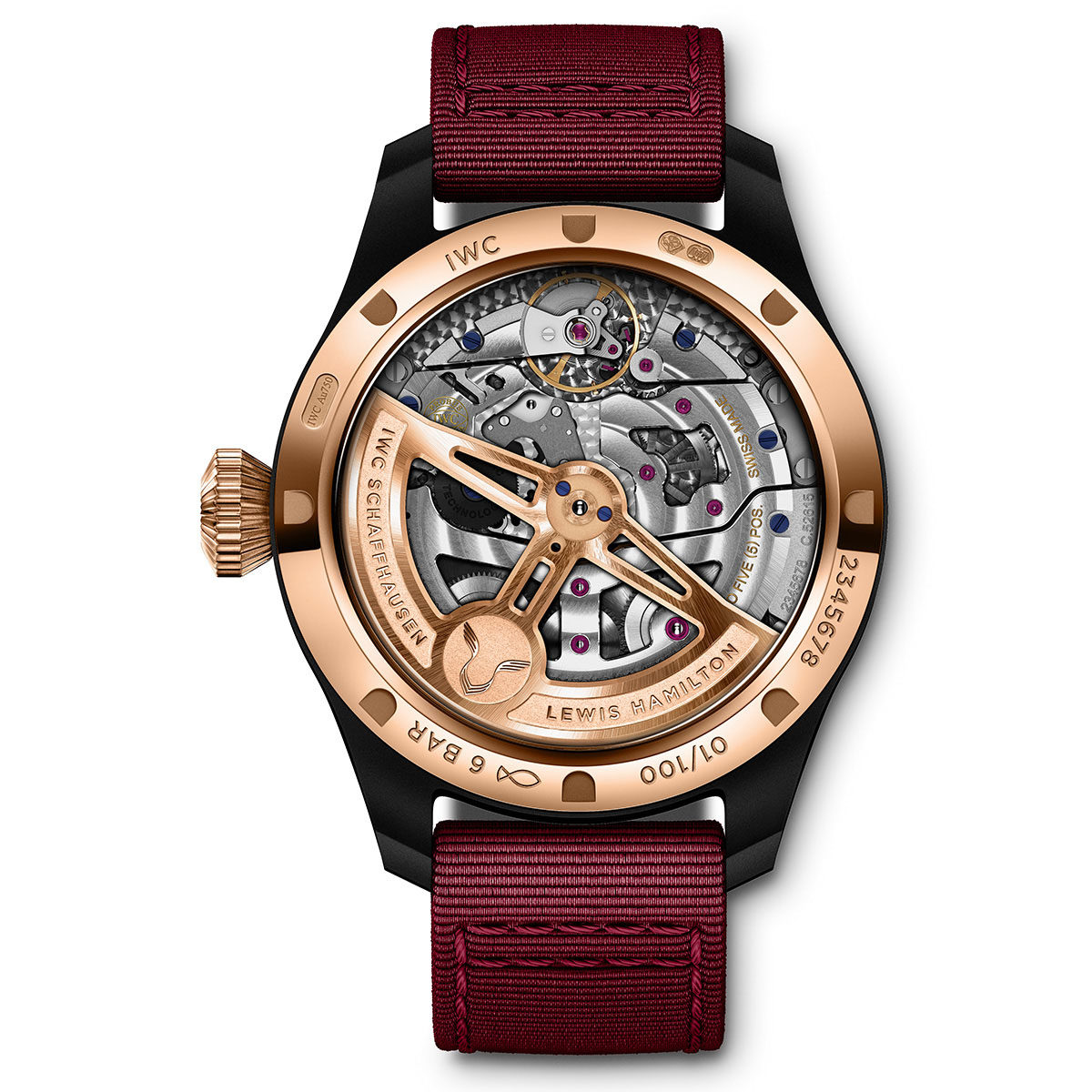 IWC Schaffhausen Big Pilot’s Watch Perpetual Calendar « Lewis Hamilton