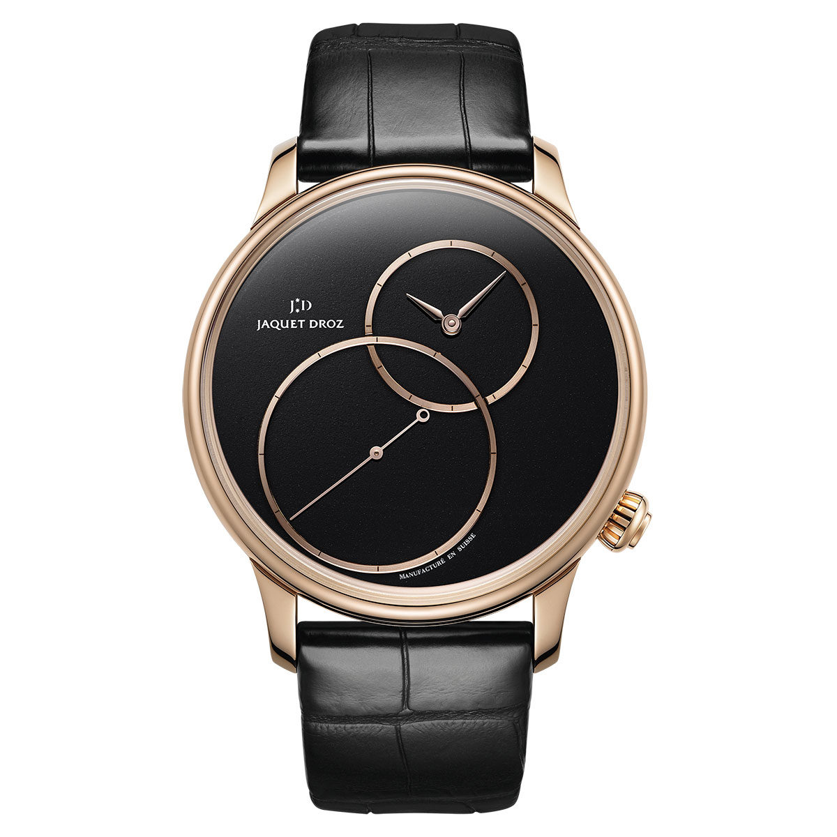 Jaquet Droz Grande Seconde Off-Centered Black Jade | Watchonista