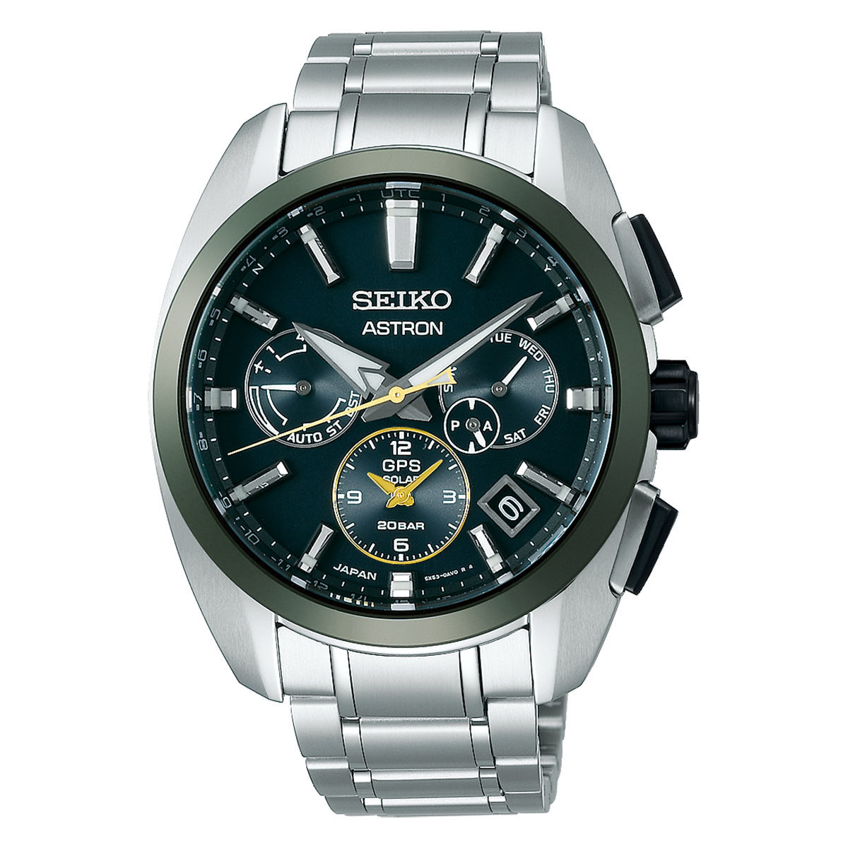 desinficere offset udlejeren Seiko Astron GPS Solar 5X53 Dual-Time Sport Titanium Limited Edition | Seiko