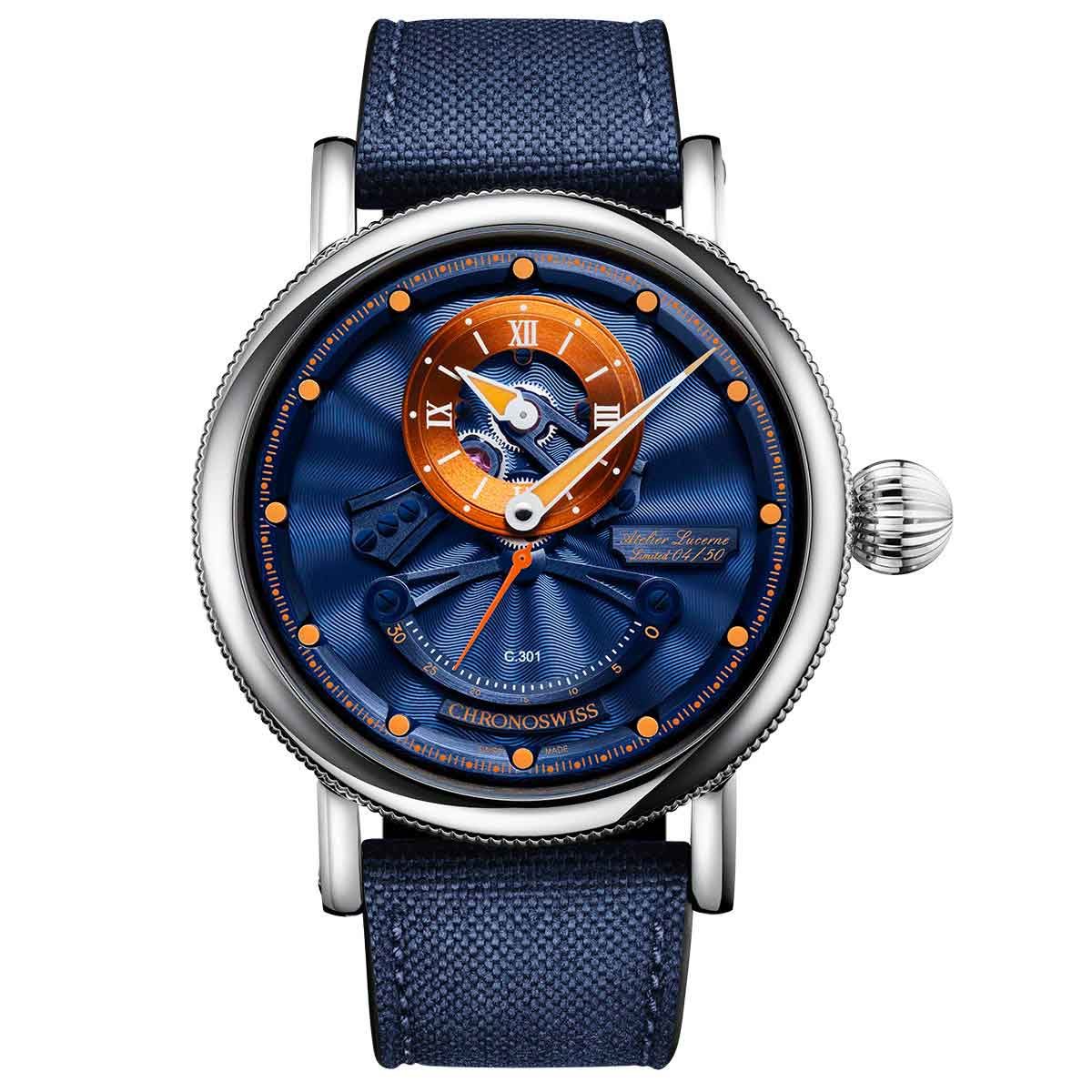 Chronoswiss Open Gear ReSec Kingfisher Watchonista