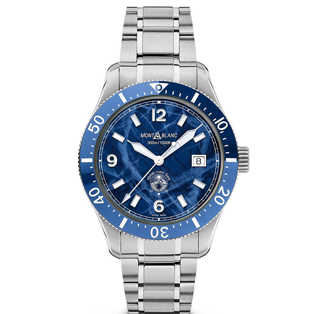 Montblanc 1858 Iced Sea Automatic Date Watchonista