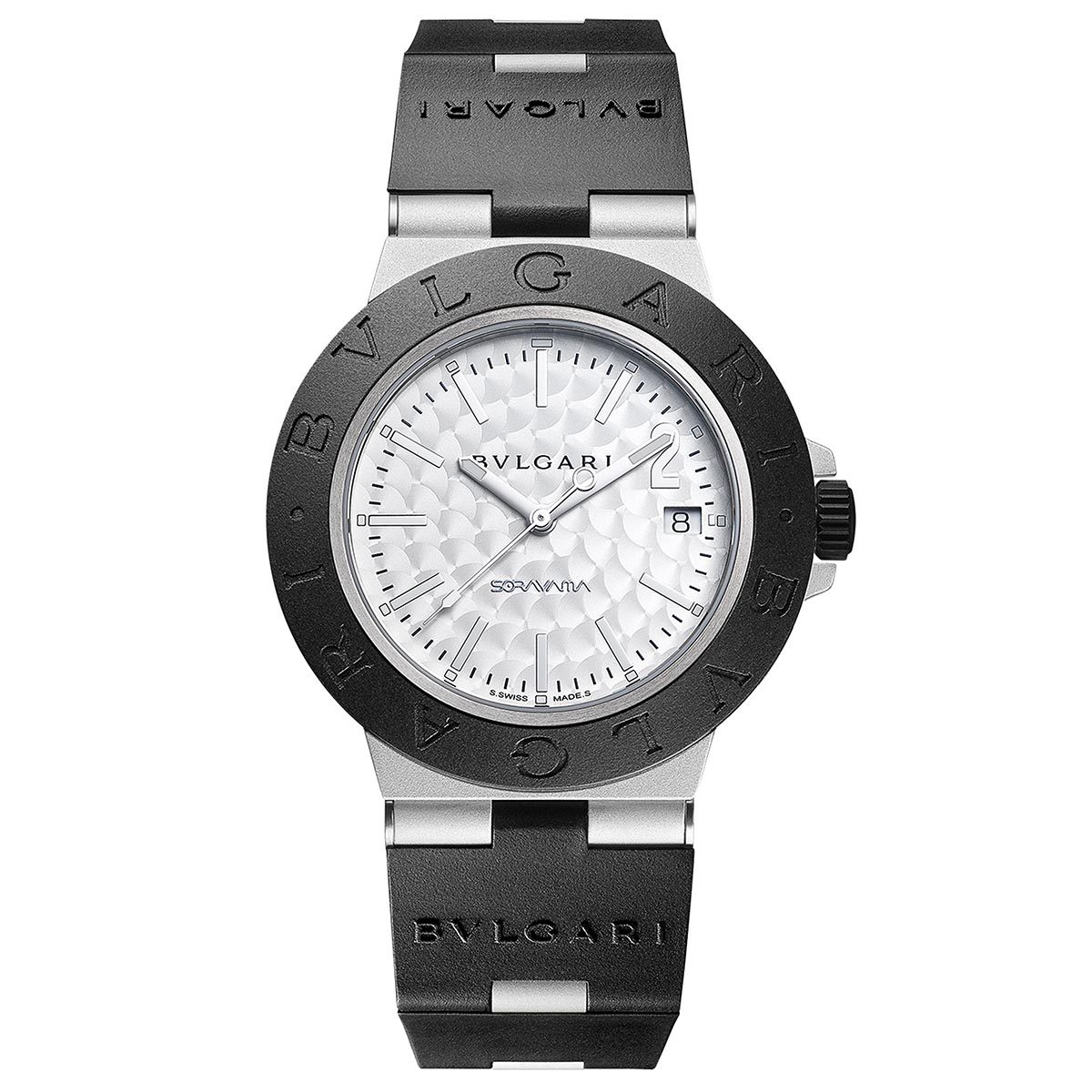 BVLGARI 黒文字盤 金属ベルト 時計 期間限定特価】ブルガリ - オクト ウルトラネロ | BVLGARI