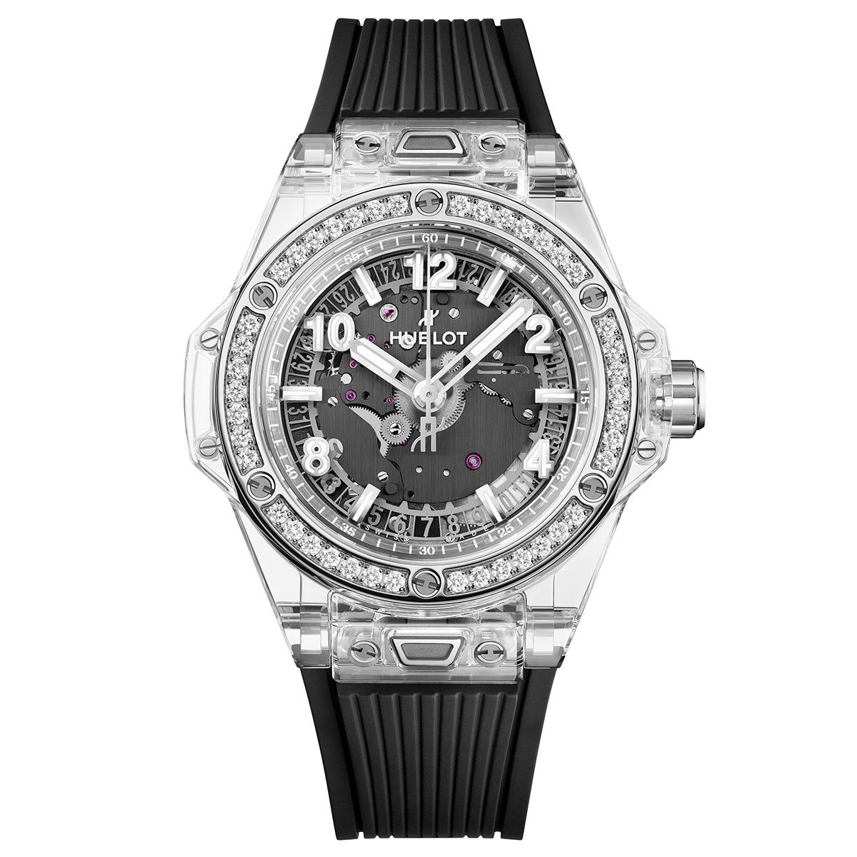 Hublot Big Bang One Click Sapphire Diamonds – 39mm | Watchonista
