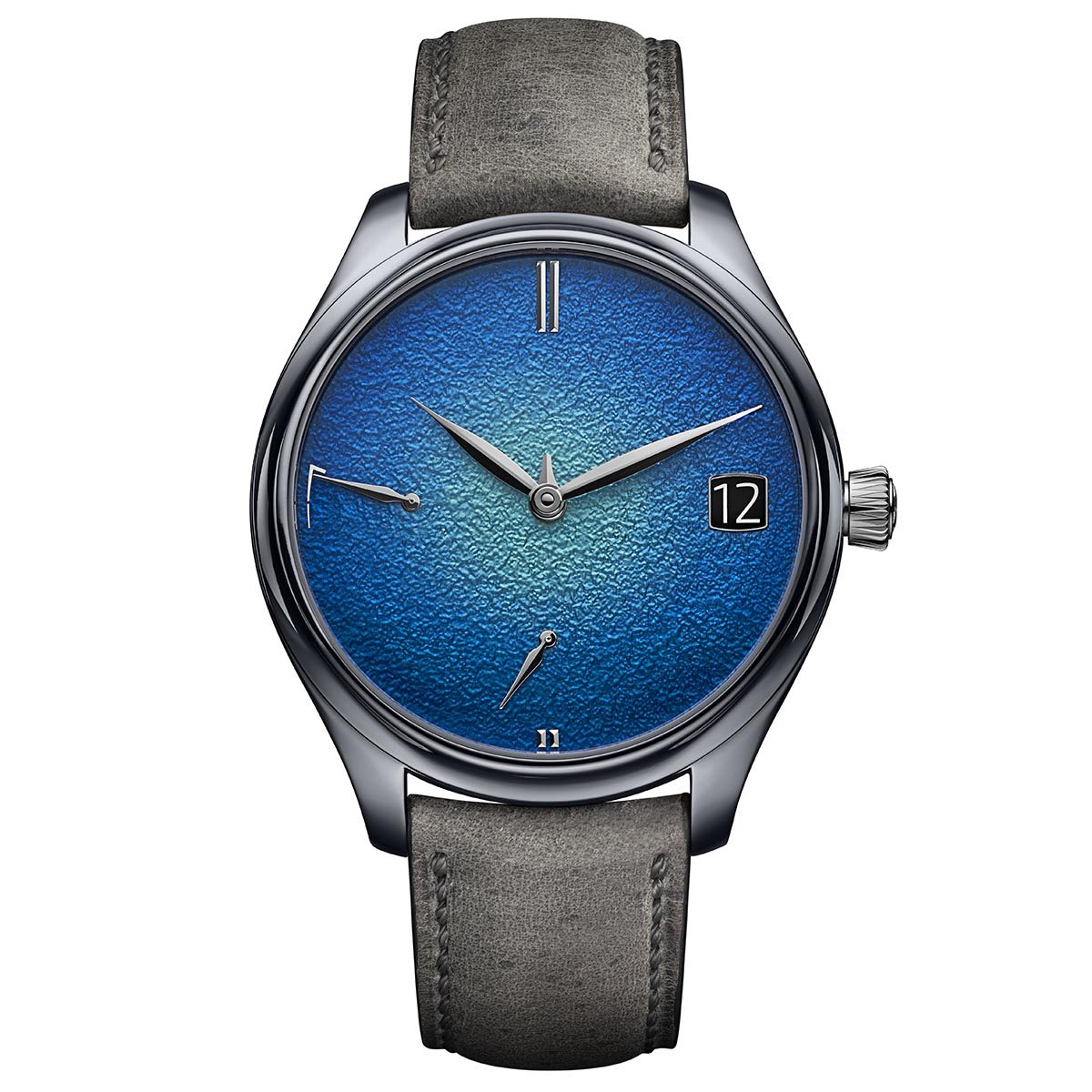 H. Moser & Cie. Endeavour Perpetual Calendar Tantalum Blue Enamel