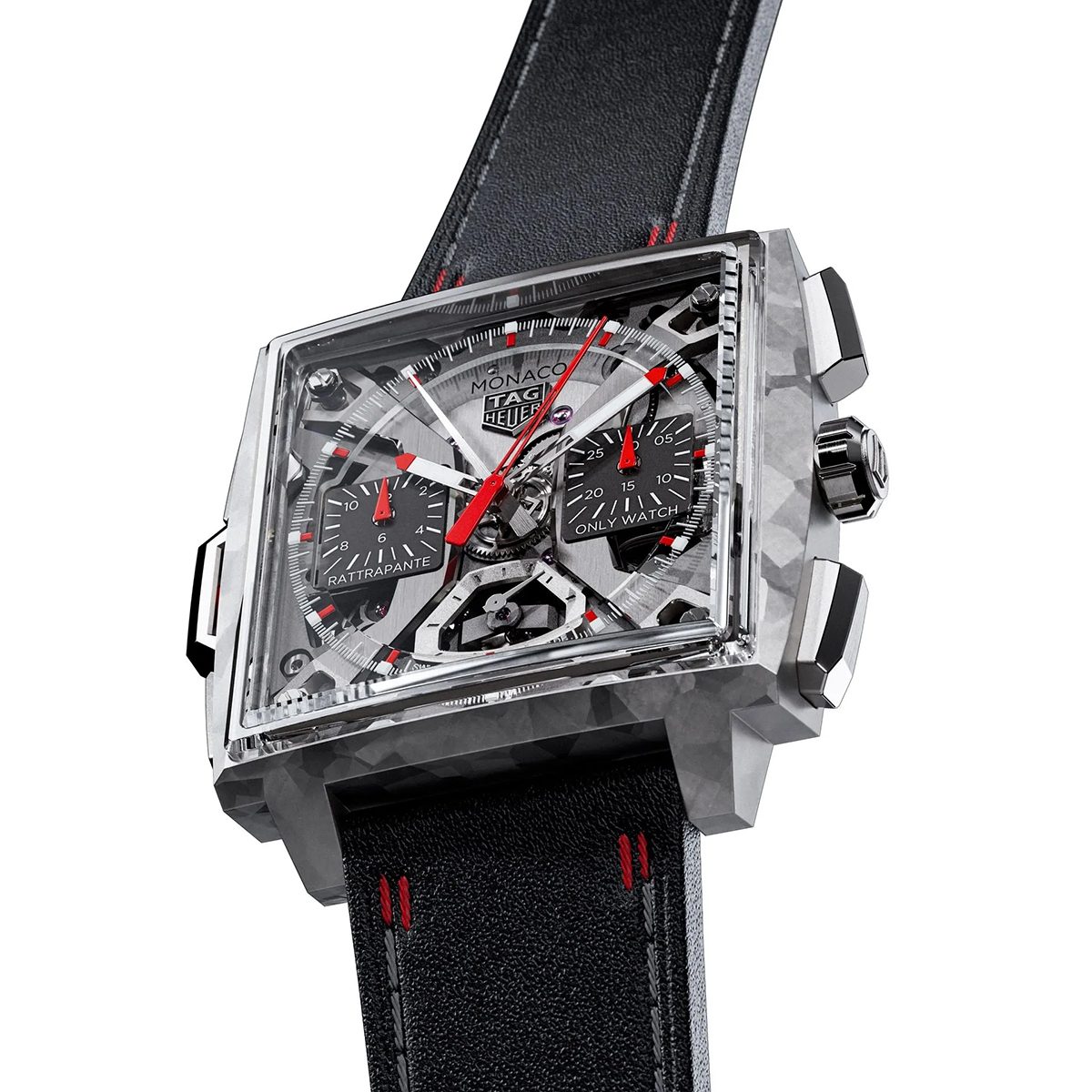 クロコーチ 1-21 Deconstructed Watch: Tag Heuer Monaco Split-Seconds Chronograph