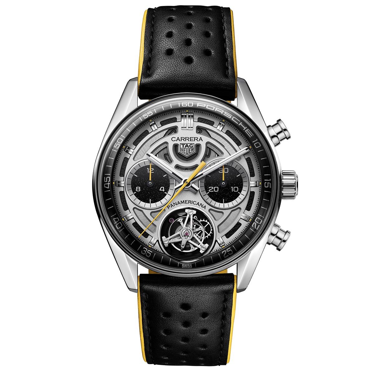 TAG Heuer Carrera Chronograph Tourbillon x Porsche Panamericana