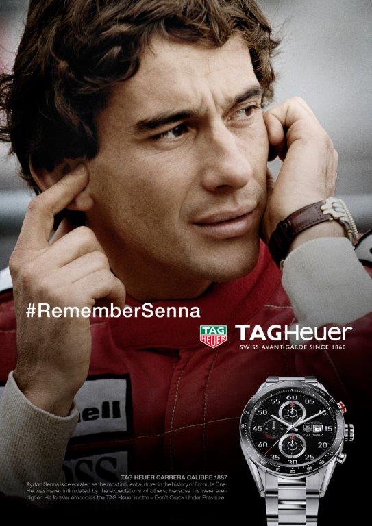 Ayrton Senna rejoins the TAG Heuer Ambassador family Watchonista