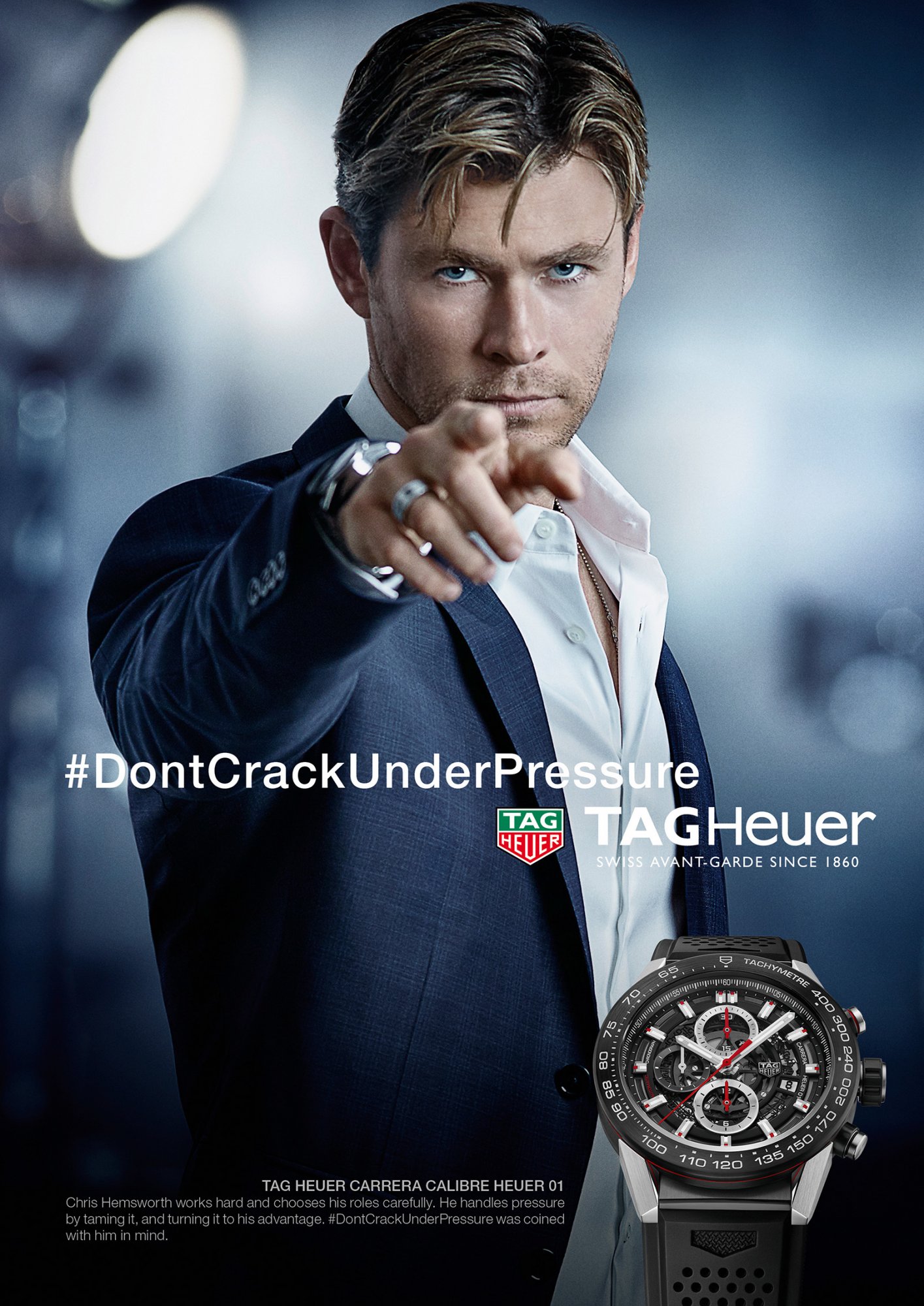 Chris Hemsworth joins the TAG Heuer family of international ambassadors Watchonista