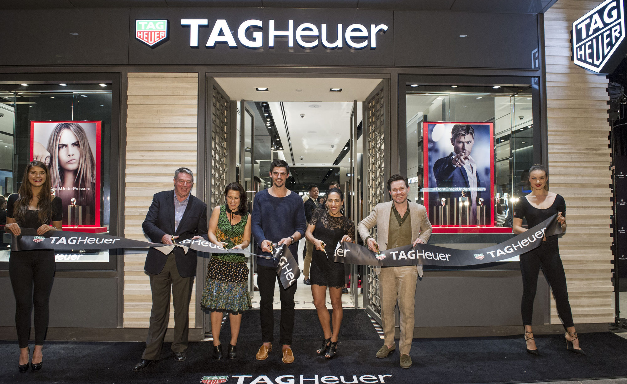 MELBOURNE TAG HEUER OPENS NEW FLAGSHIP STORE AT ST COLLINS LANE LUXURY