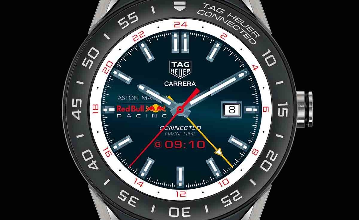 Tag heuer connected modular 45 aston martin red bull racing on sale