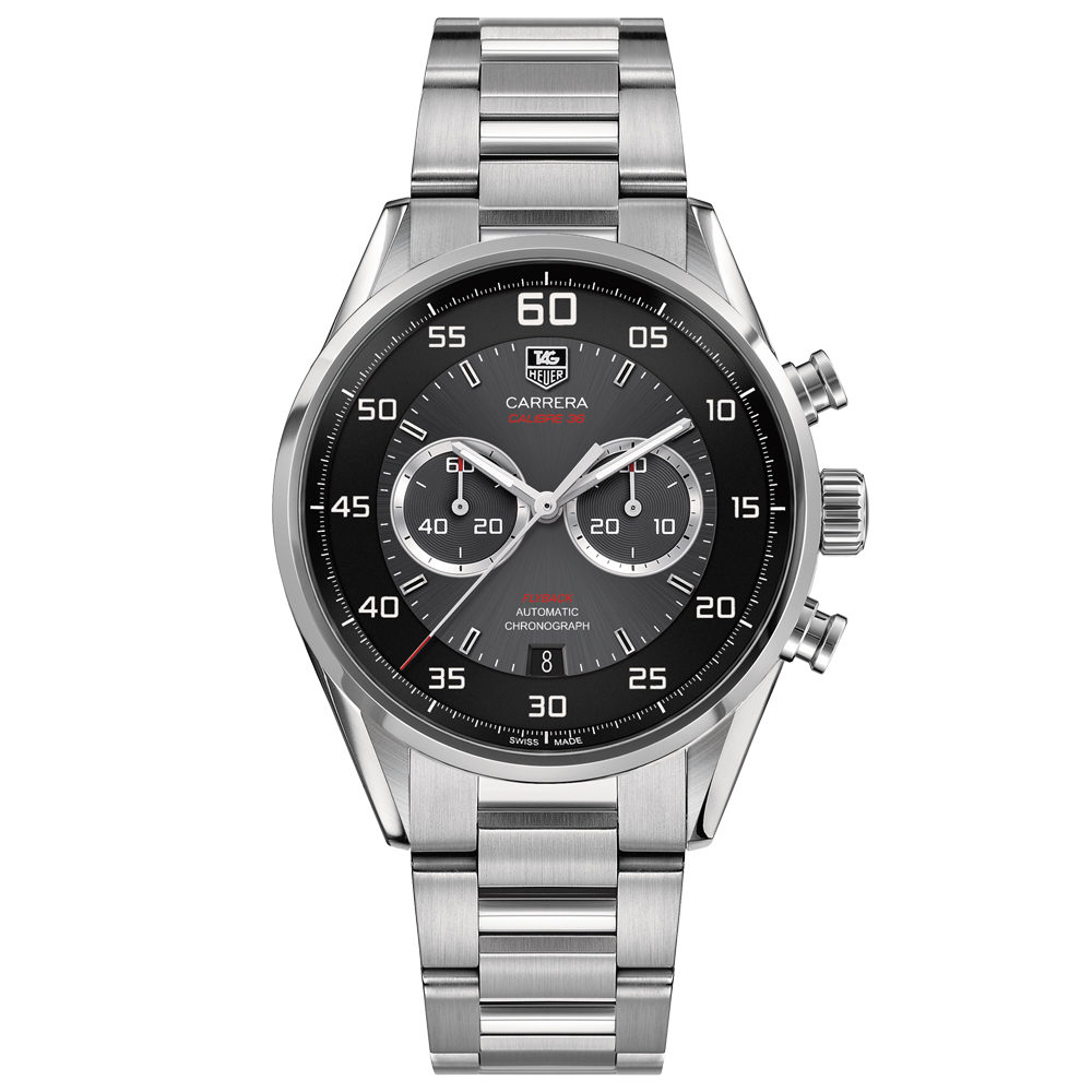TAG Heuer Carrera Calibre 36 Automatic Flyback Chronograph 43mm ...