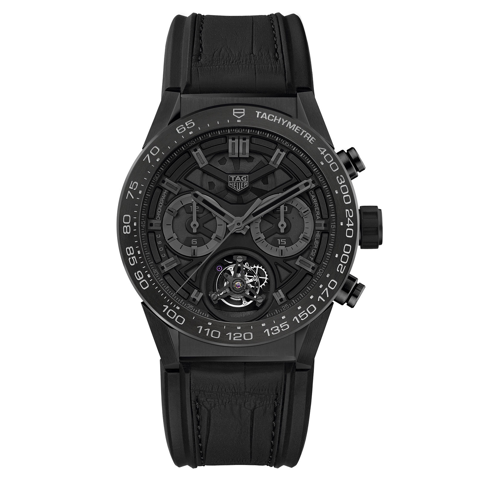 tag heuer formula calibre black titanium automatic