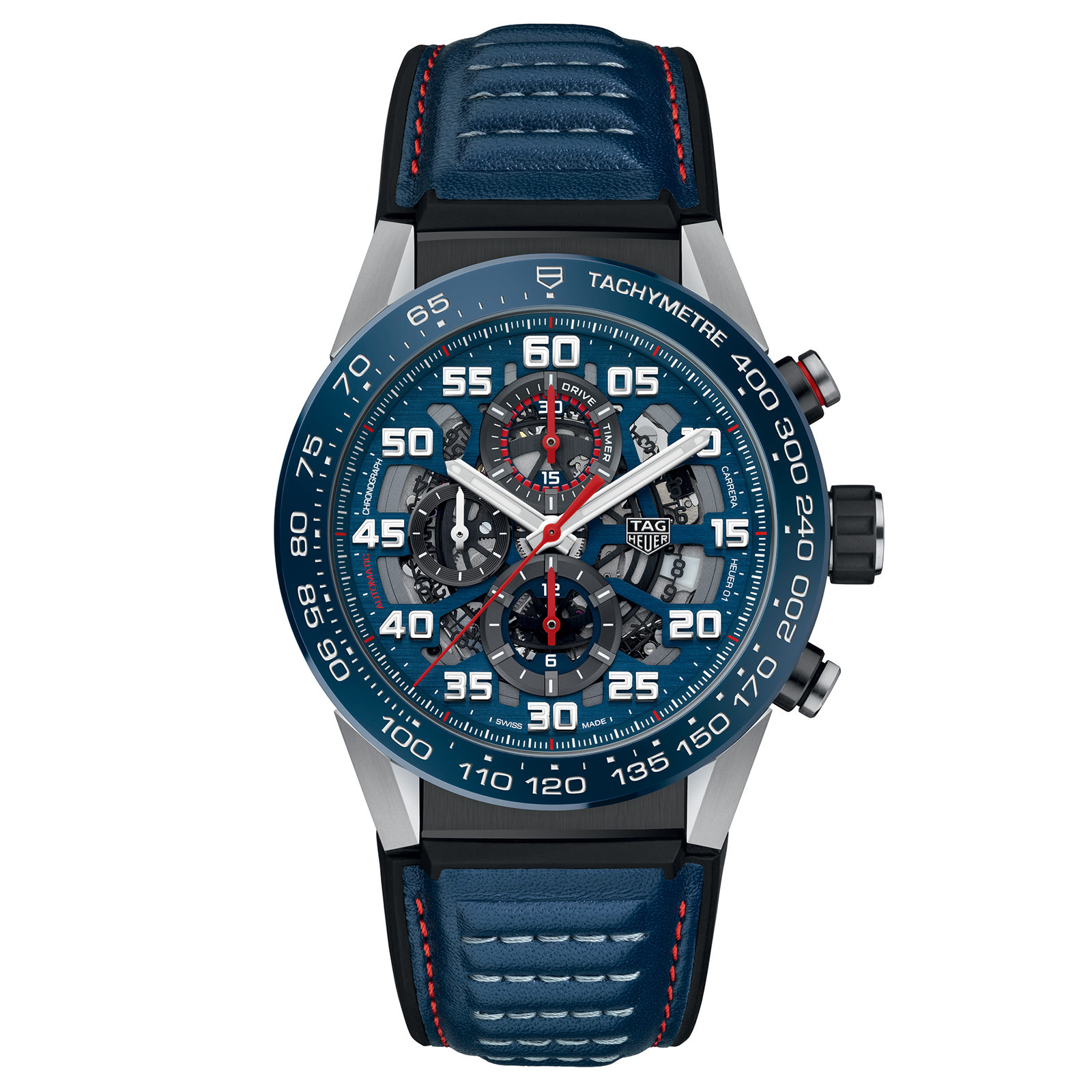 tag heuer red dial