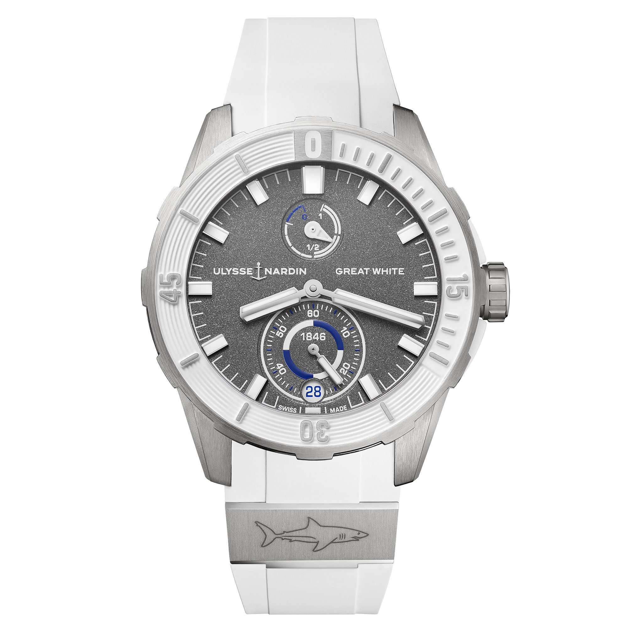 Ulysse nardin white shark top
