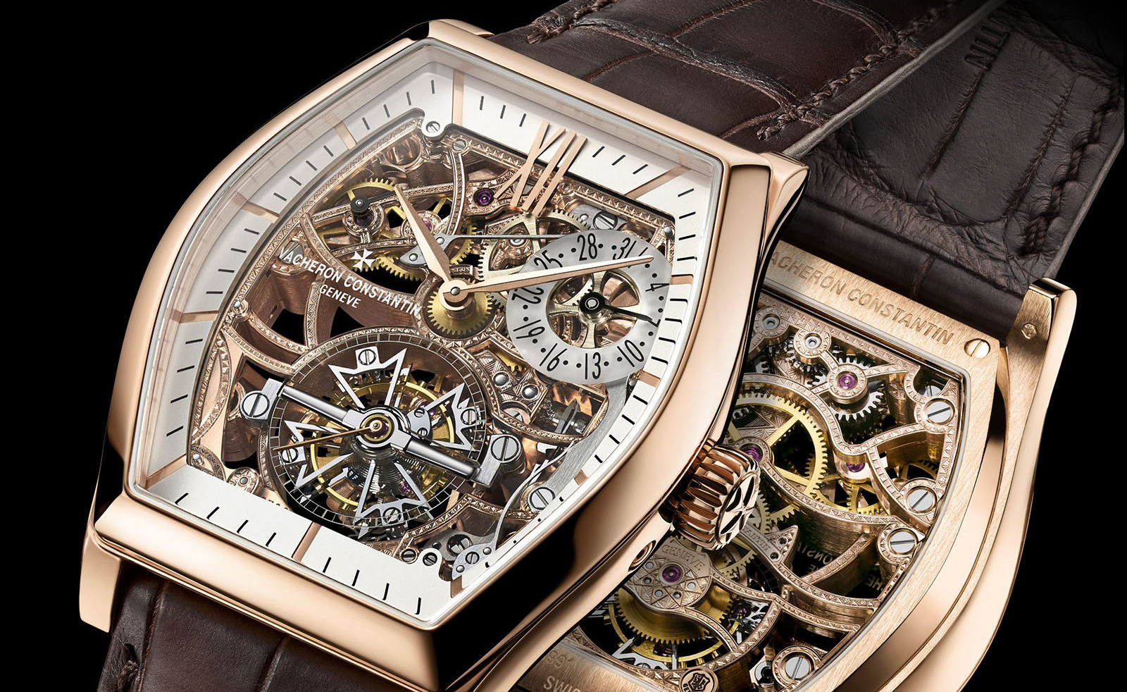 Часы дорогой фирмы. Vacheron Constantin Regulator Tourbillon.