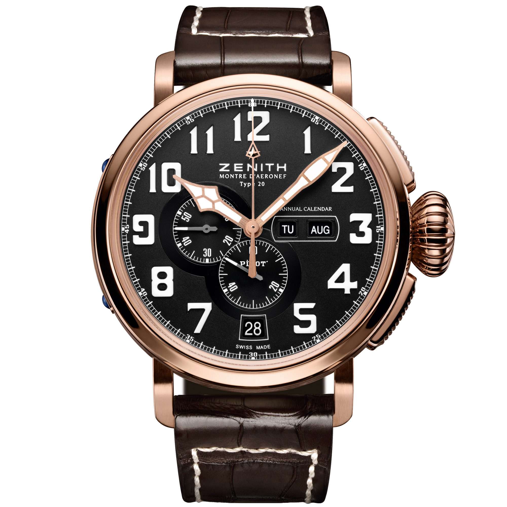 Pilot Type 20 Annual Calendar Watchonista