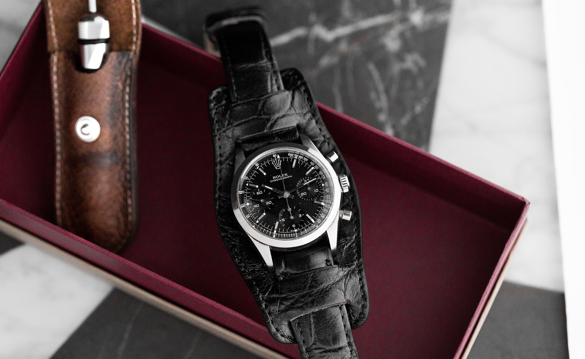 A Look Behind the Leather of Jean Paul Menicucci Watchonista