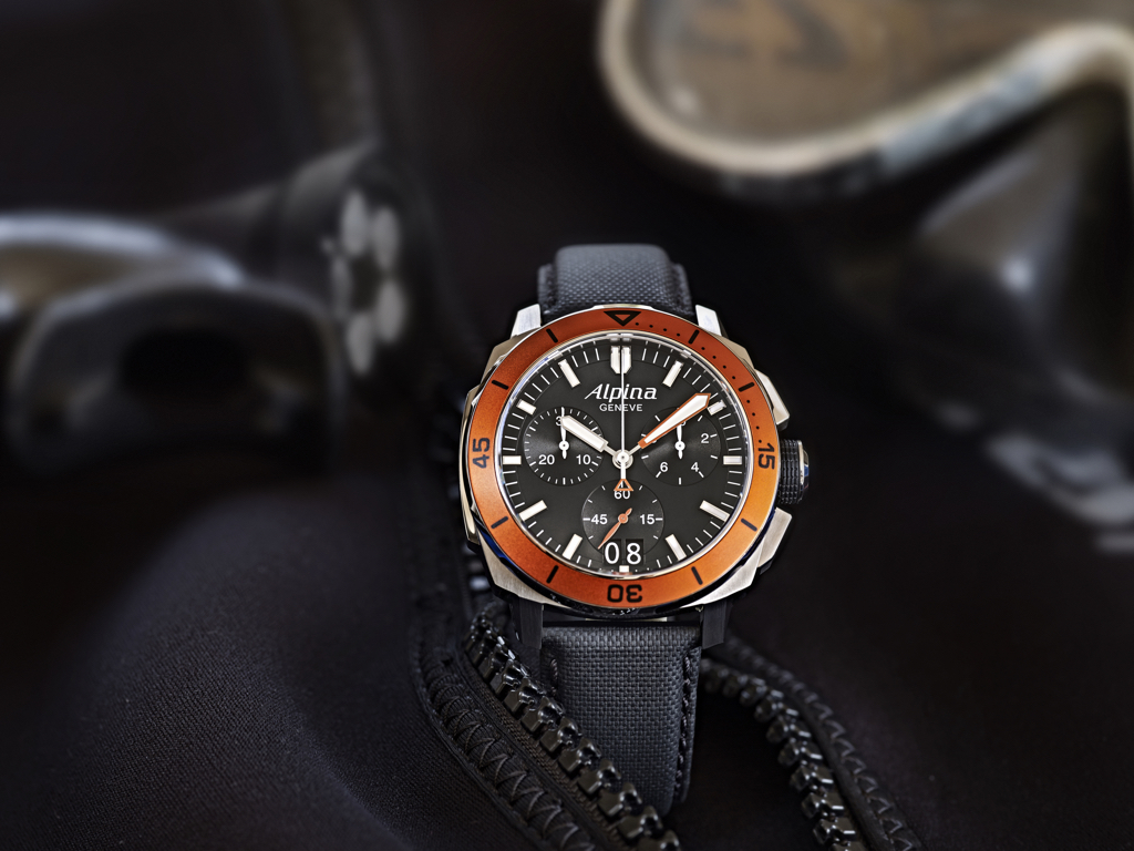 ALPINA WATCHES REVEALS THE SEASTRONG DIVER 300 CHRONOGRAPH BIG DATE Watchonista