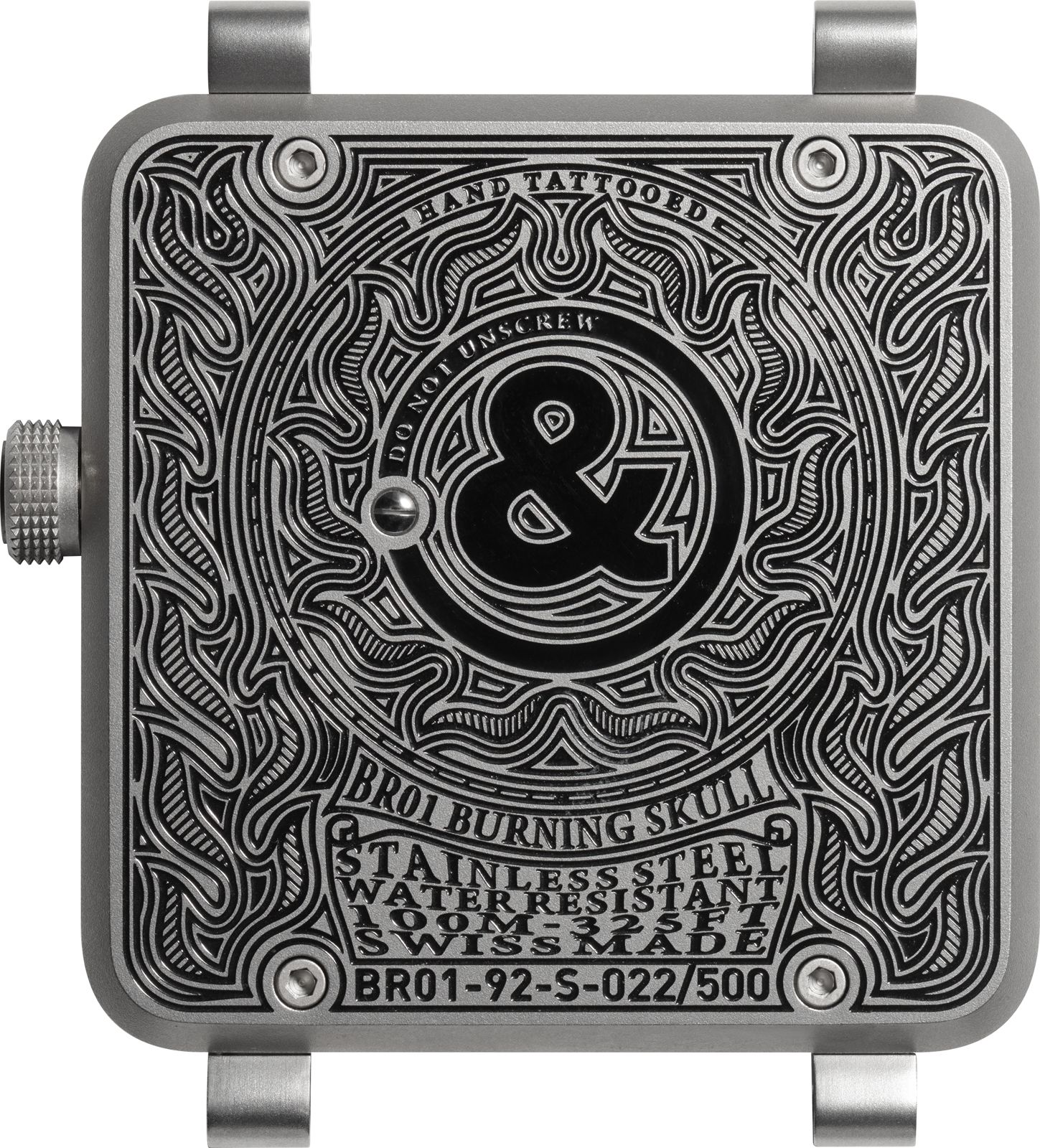 bell & ross burning skull