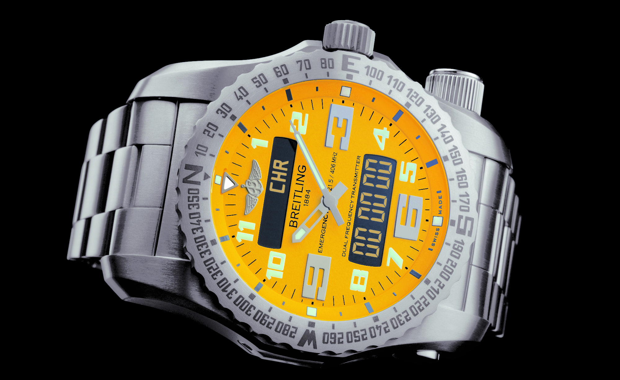 breitling watch with gps locator price