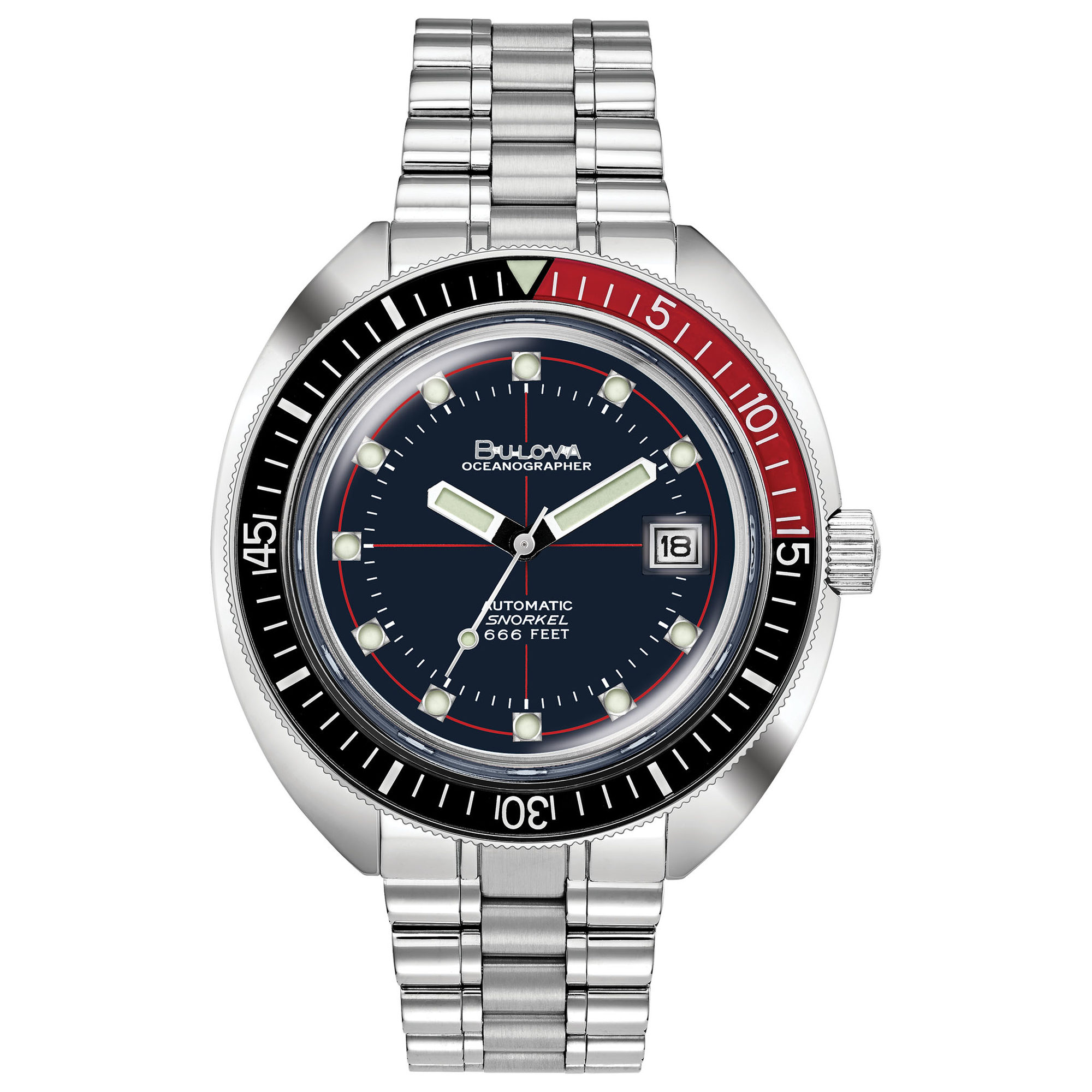 bulova green devil diver