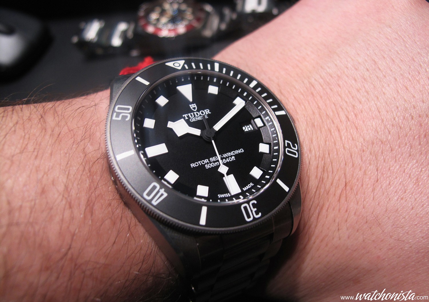 Tudor Pelagos Black Bay Baselworld 2012 Review analysis. Watchonista