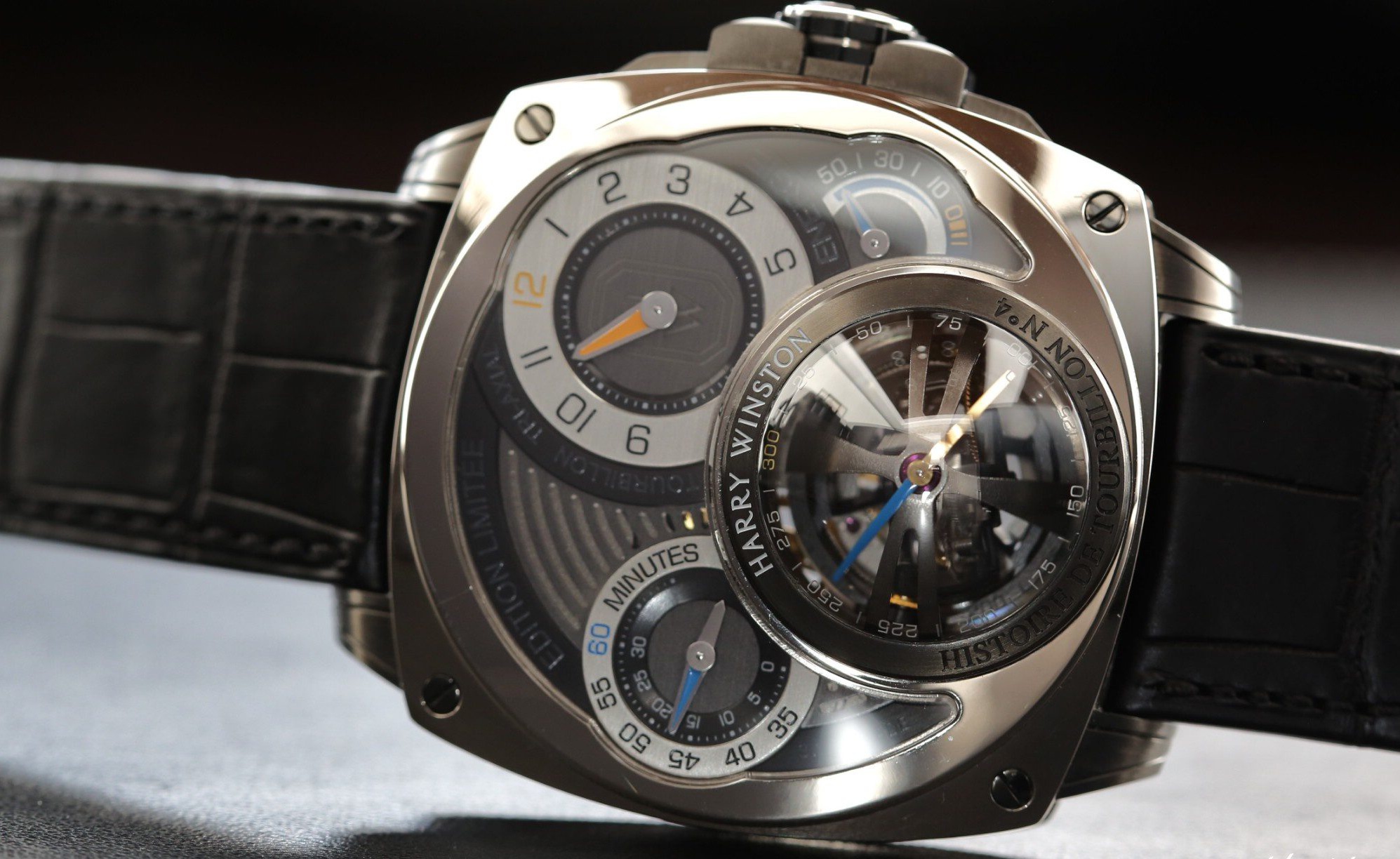 4 tourbillon watch top