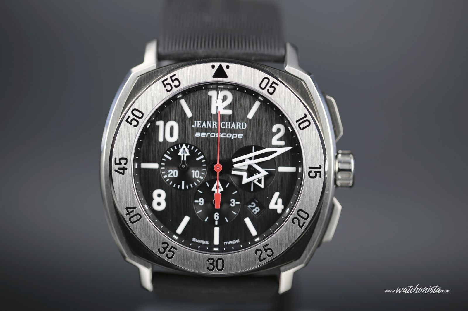 Multicolored rubber wristwatches for the JEANRICHARD sport collections