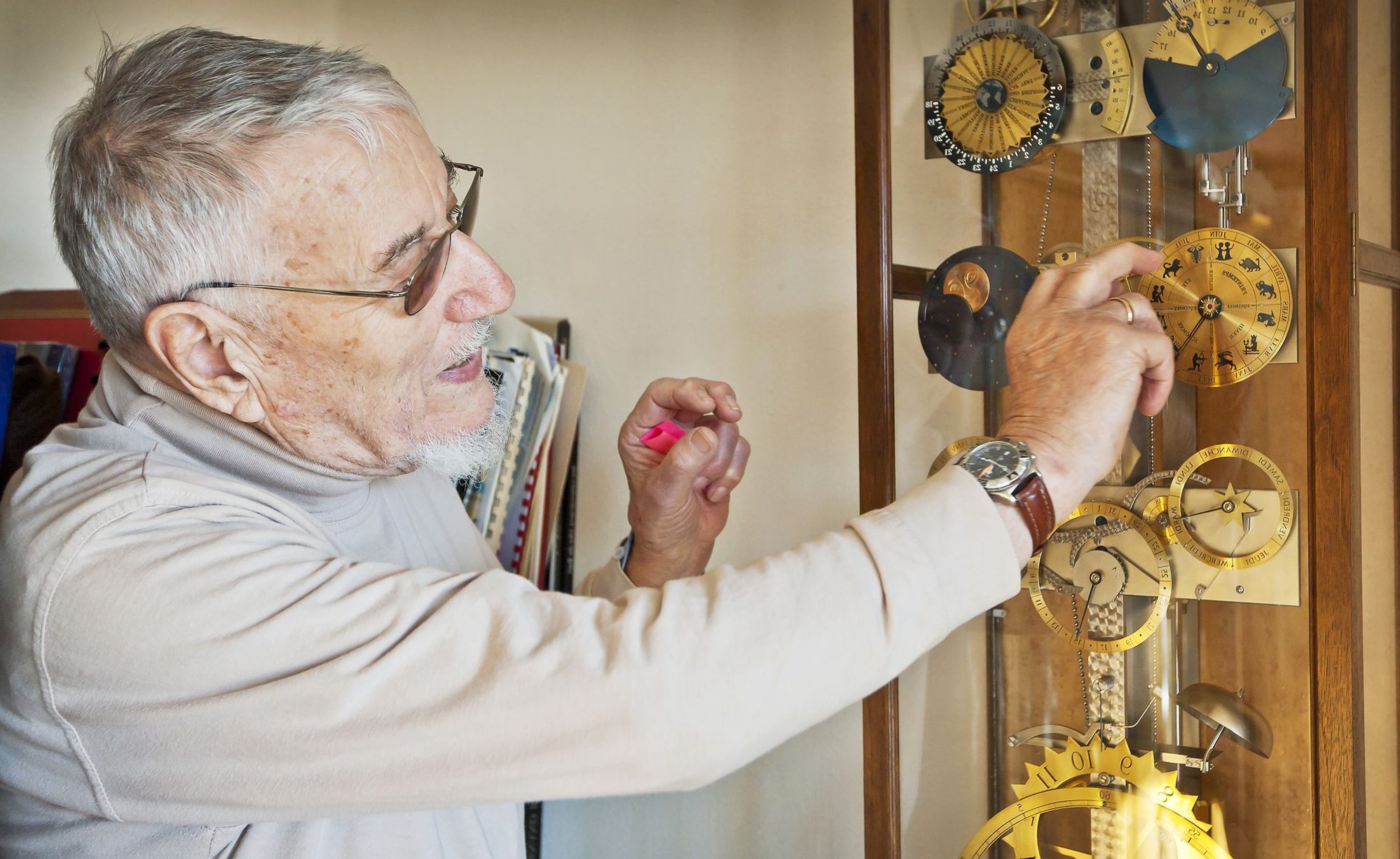 The genius from La ChauxdeFonds JeanClaude Nicolet Watchonista