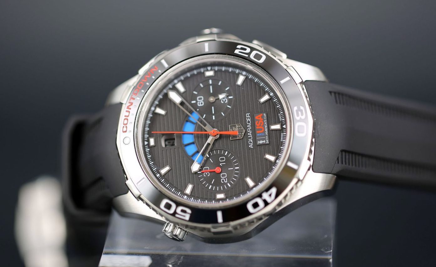 TAG Heuer Aquaracer 500 m calibre 72 for the final Countdown