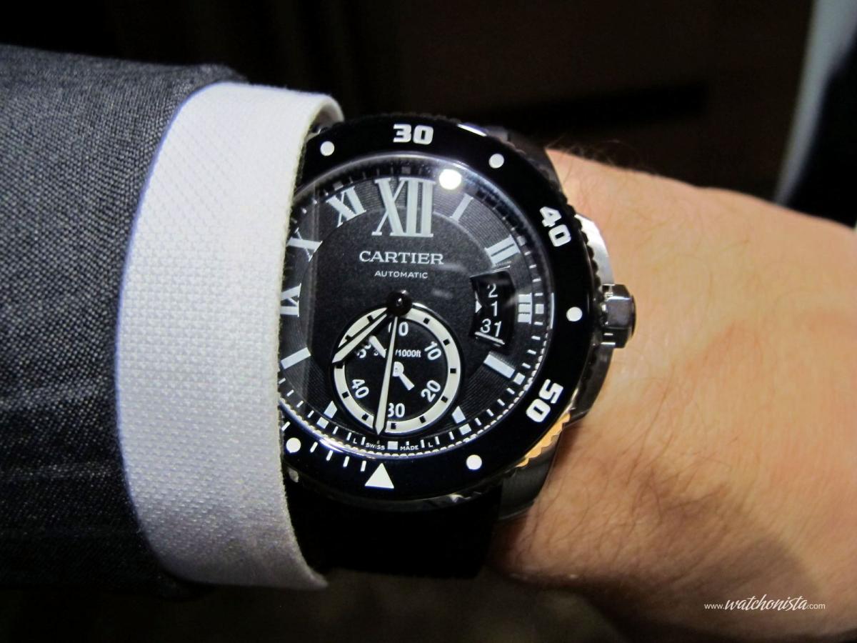 cartier calibre diver review