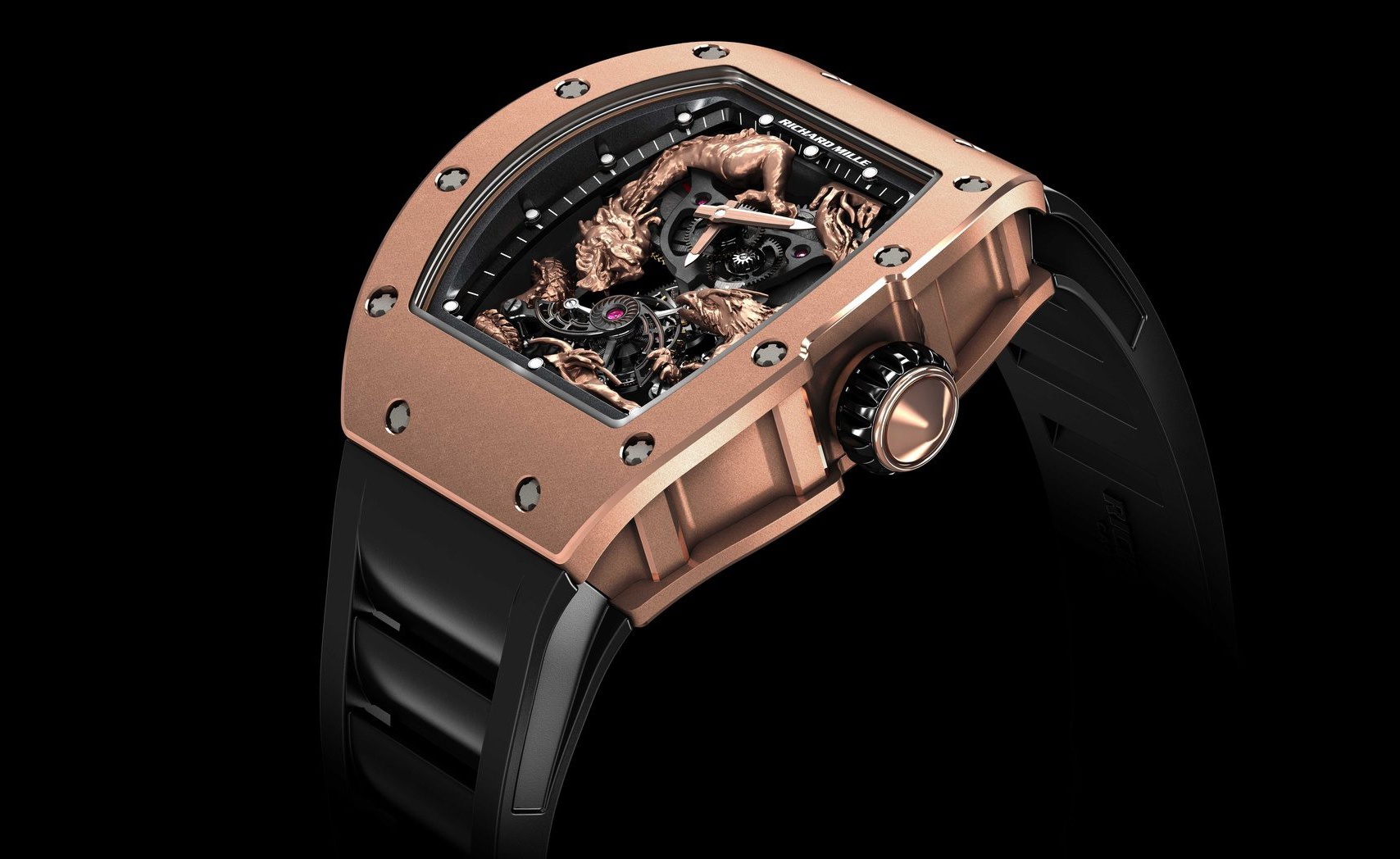 Richard Mille RM風　時計 Richard Mille RM 57-01 Phoenix and Dragon - Jackie Chan: power