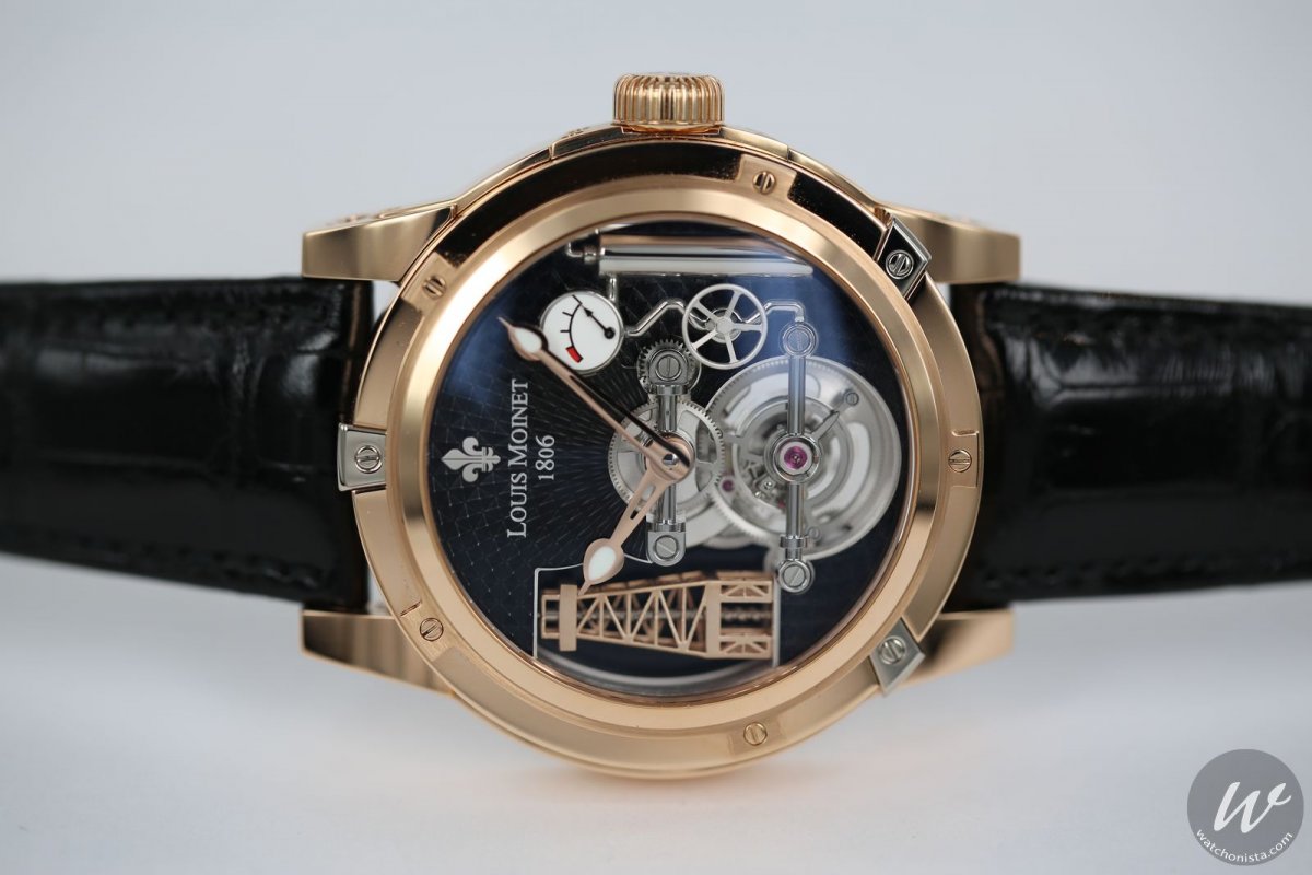 Derrick Original Gaz Tourbillon by Louis Moinet - 18K Rose Gold